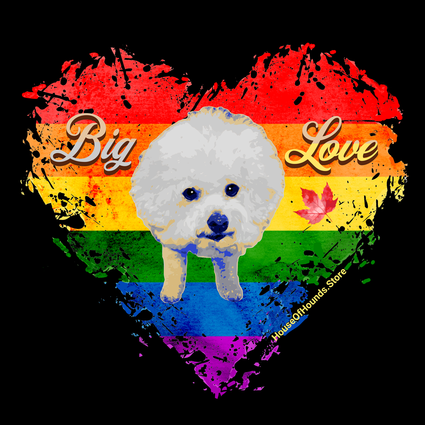 Unisex Long Sleeve Tee - Bichon Frisé