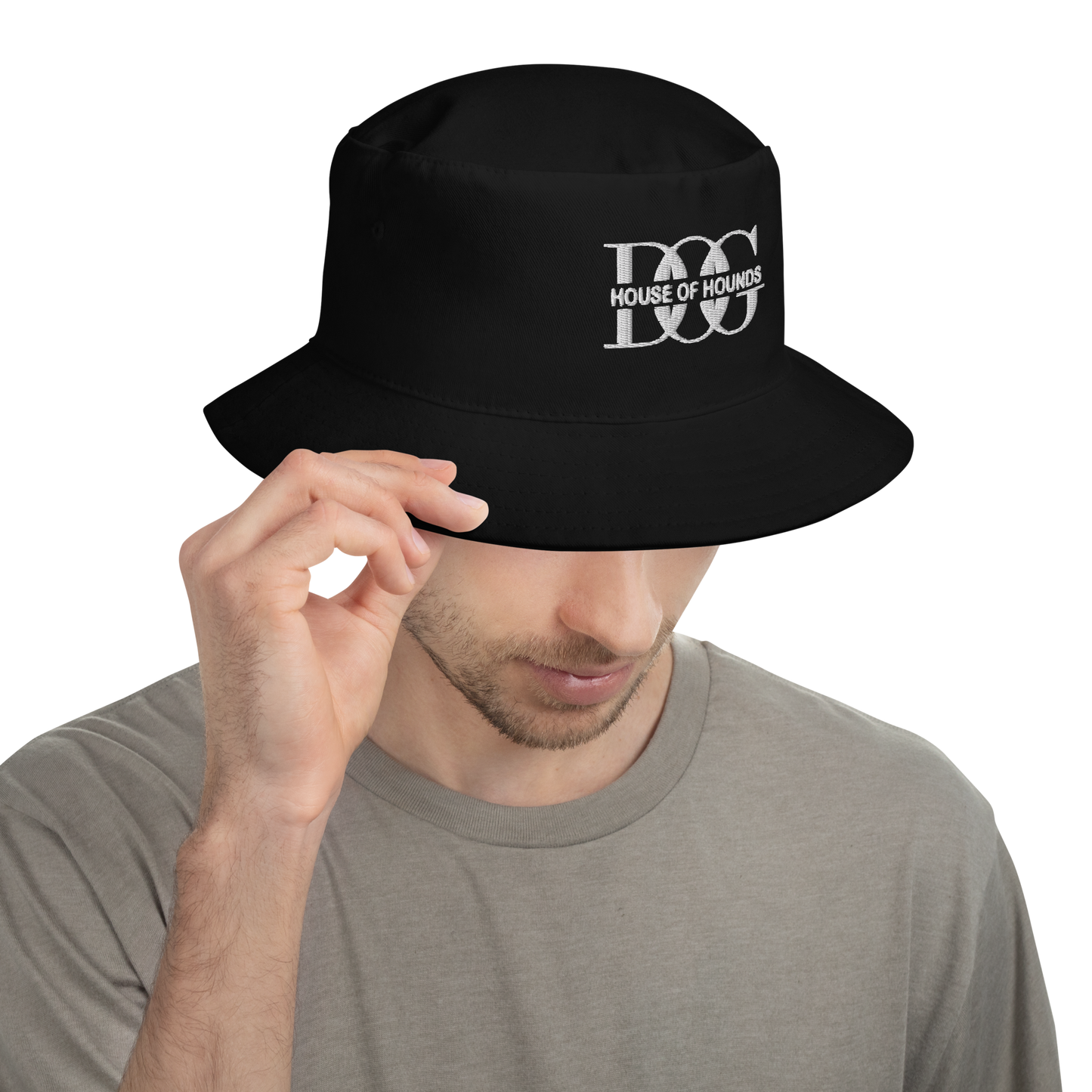 Cotton Bucket Hat Black