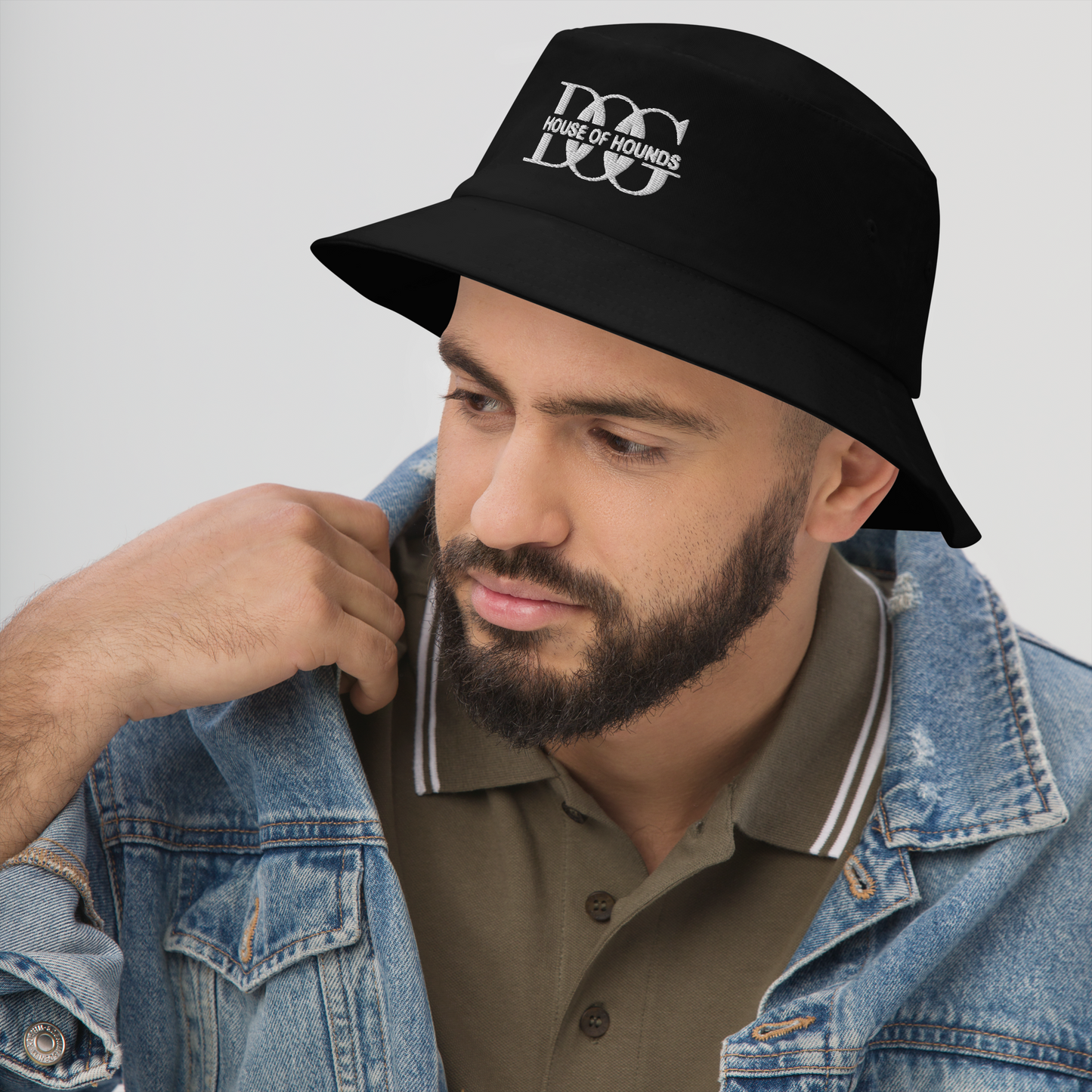 Cotton Bucket Hat Black