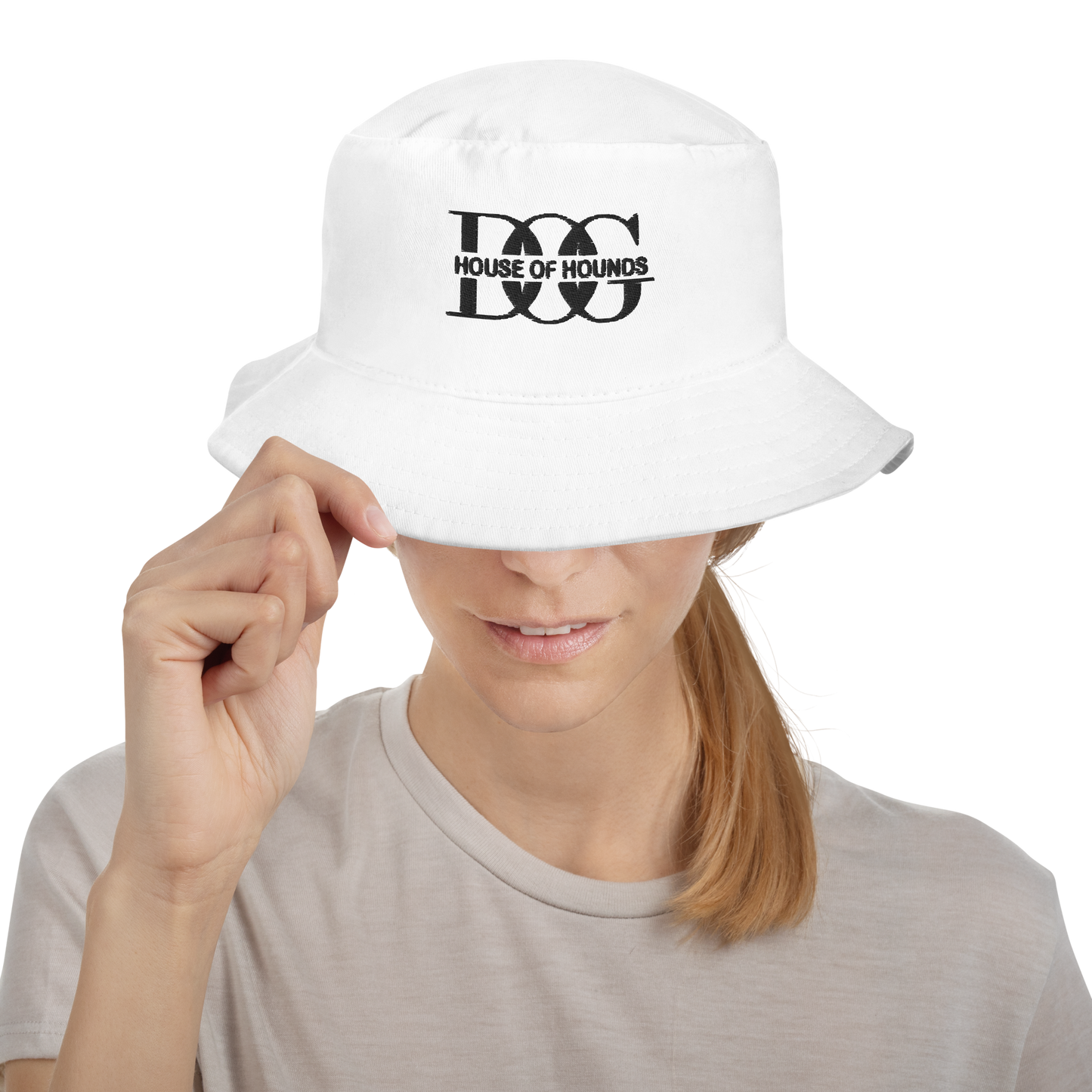 Cotton Bucket Hat White