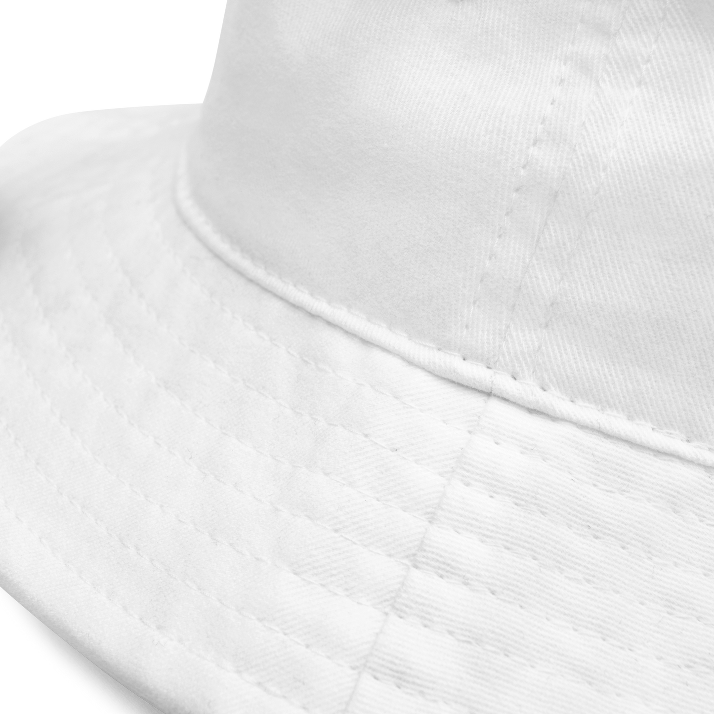 Cotton Bucket Hat White