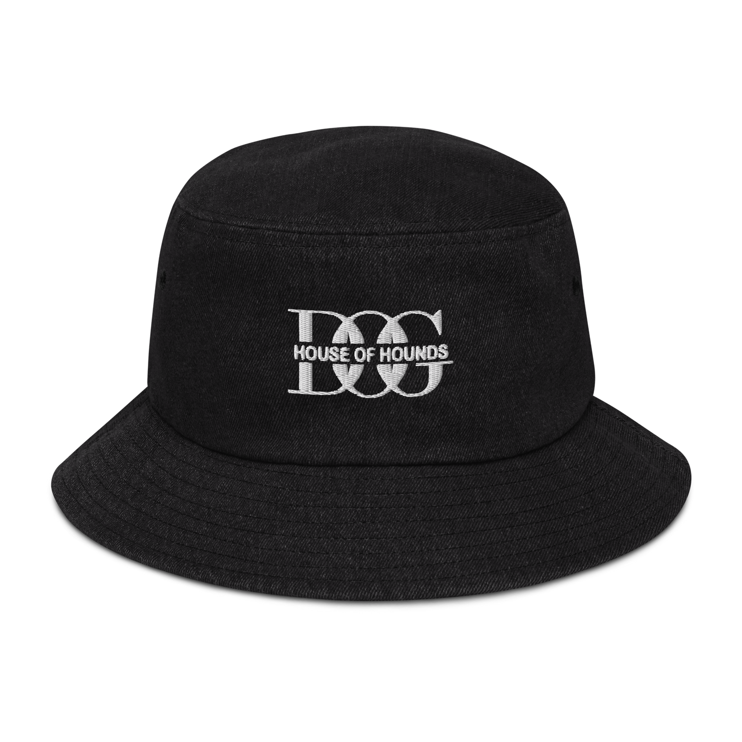 Denim Bucket Hat Black