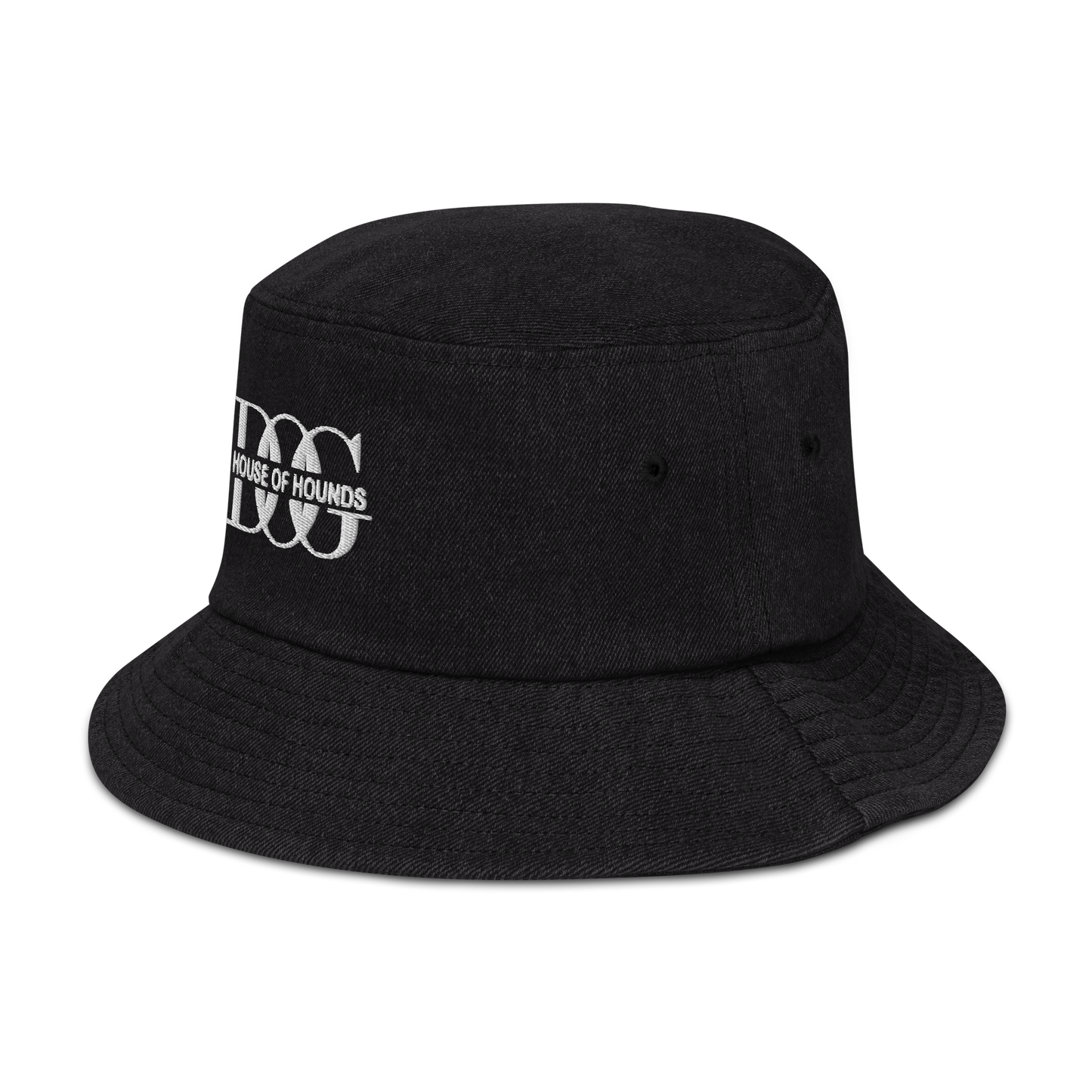 Denim Bucket Hat Black