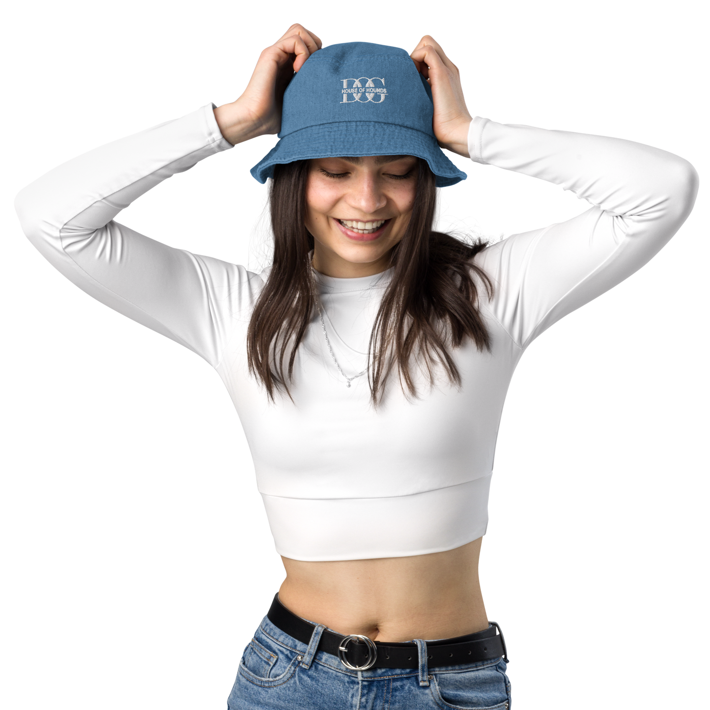 Denim Bucket Hat Blue