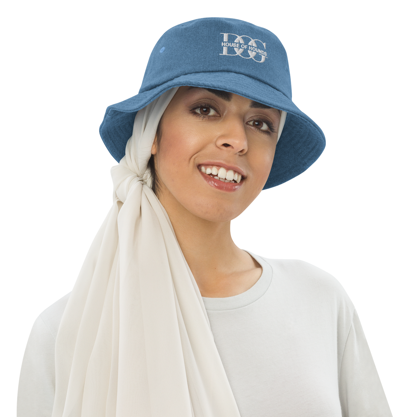 Denim Bucket Hat Blue