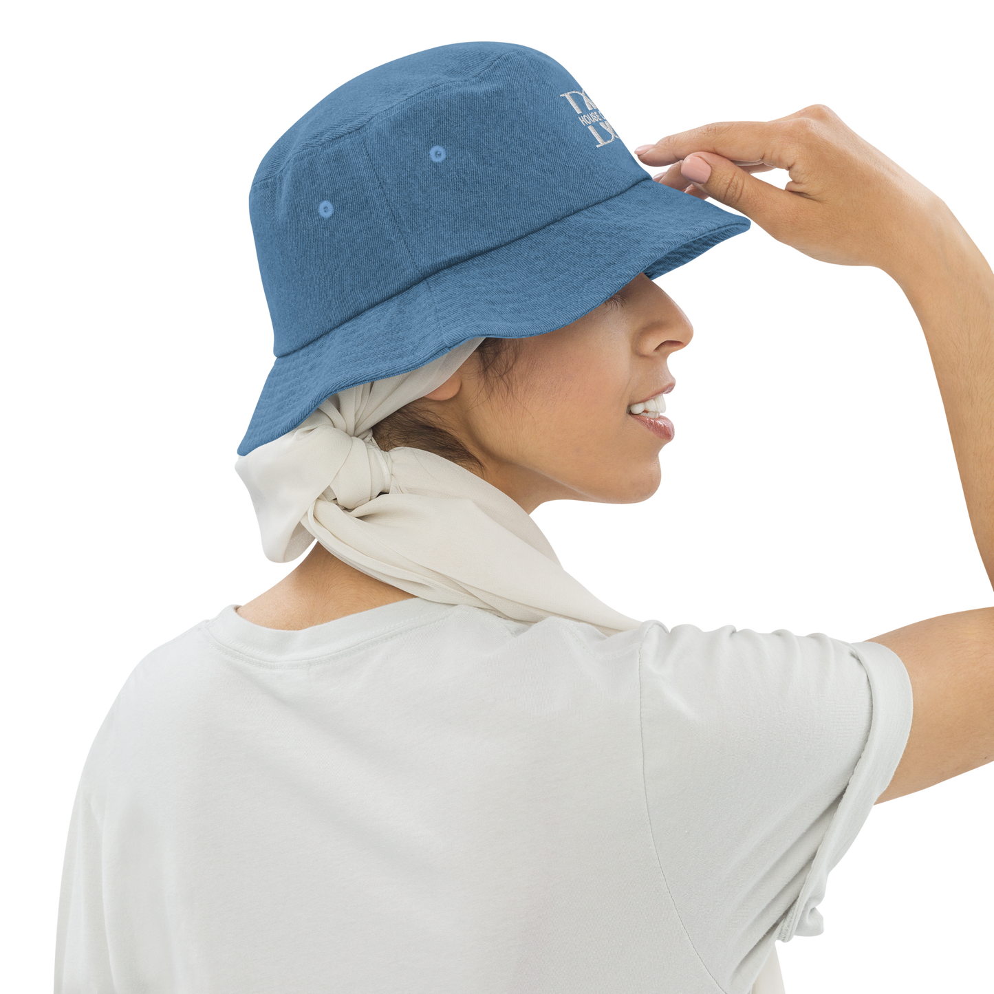 Denim Bucket Hat Blue