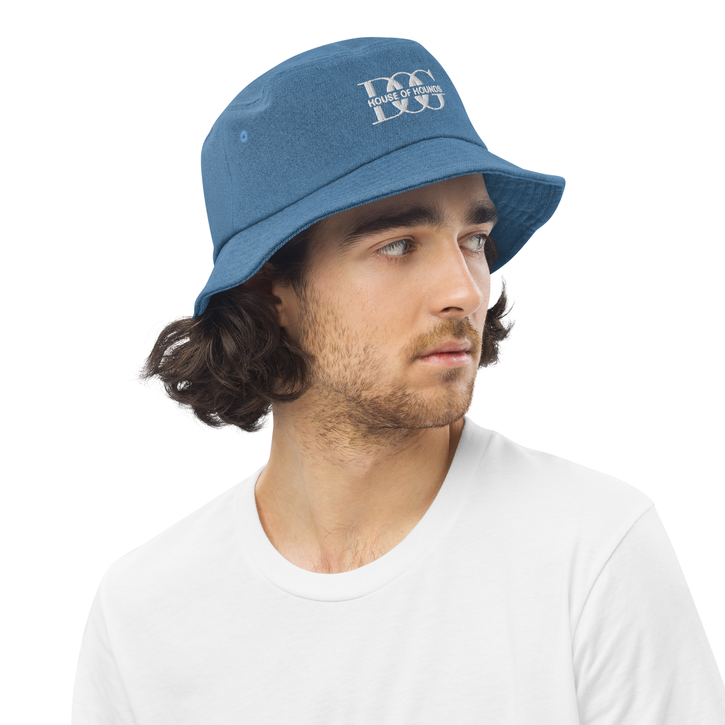 Denim Bucket Hat Blue