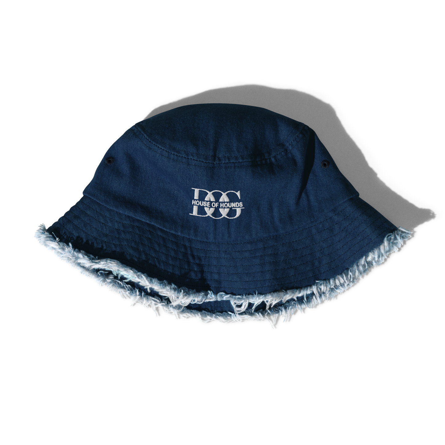 Distressed Denim Bucket Hat