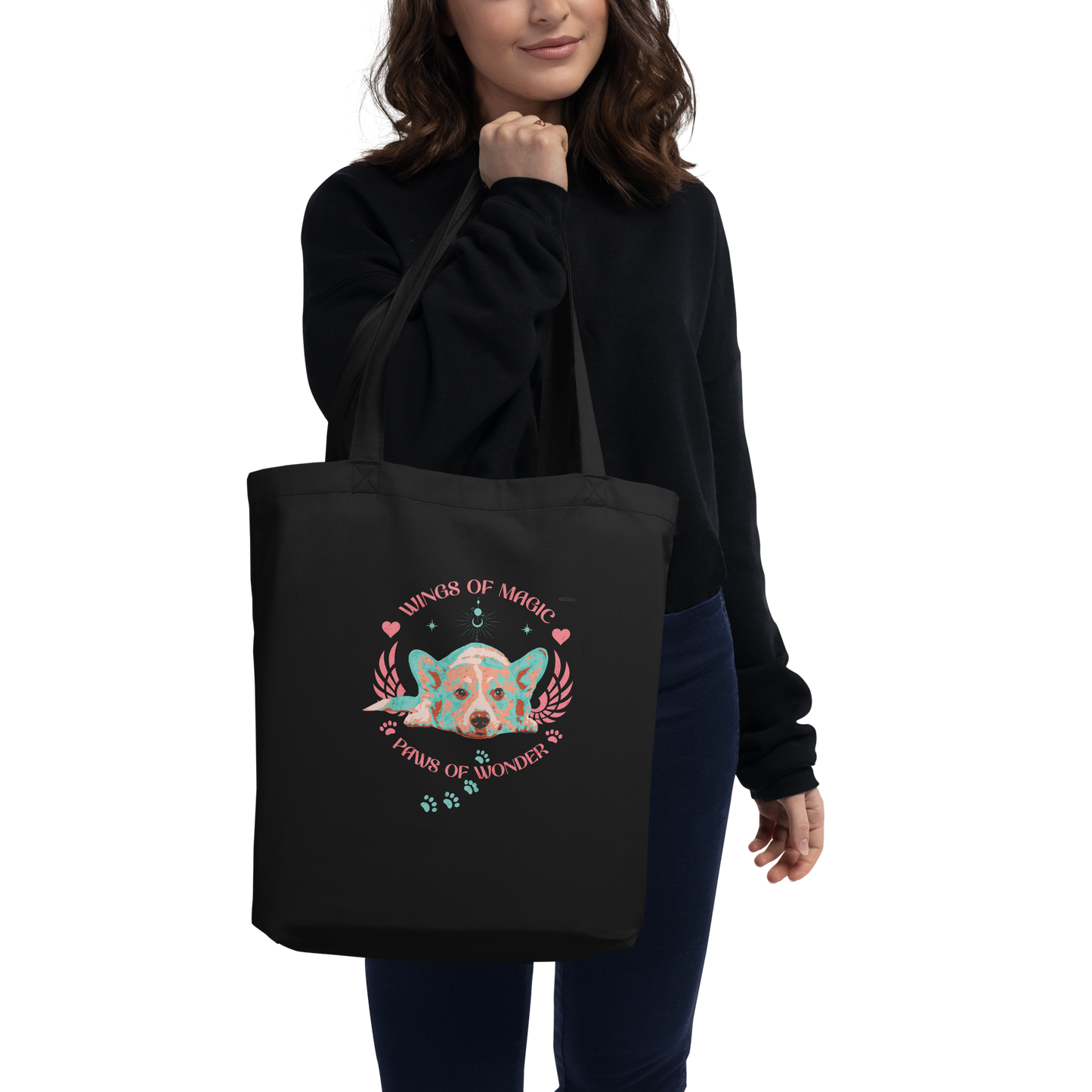 Eco Tote Bag - Corgi