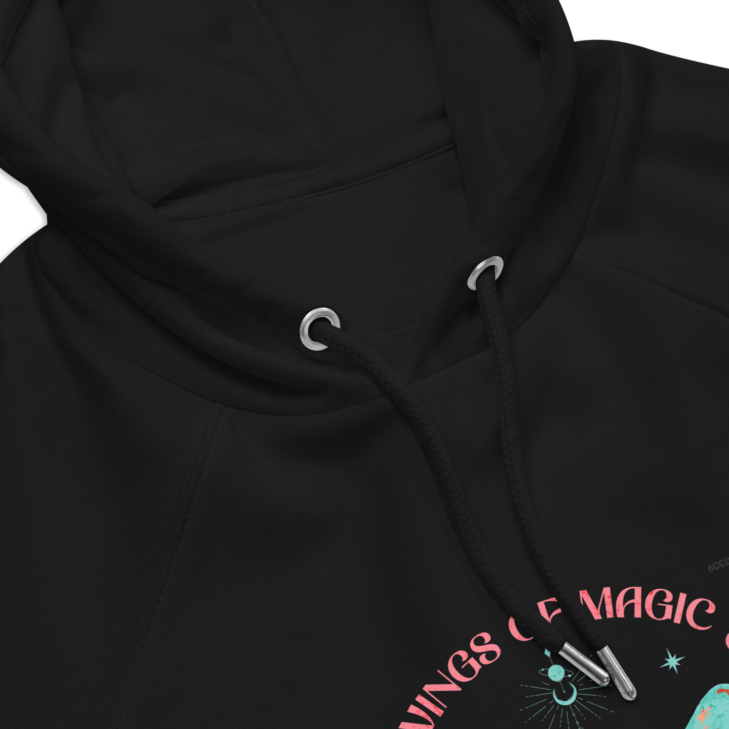 Unisex Eco Raglan Hoodie - Corgi