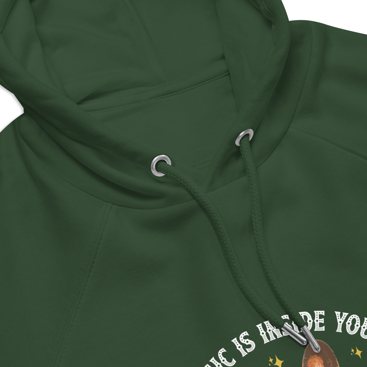 Unisex Eco Raglan Hoodie - French Bulldog