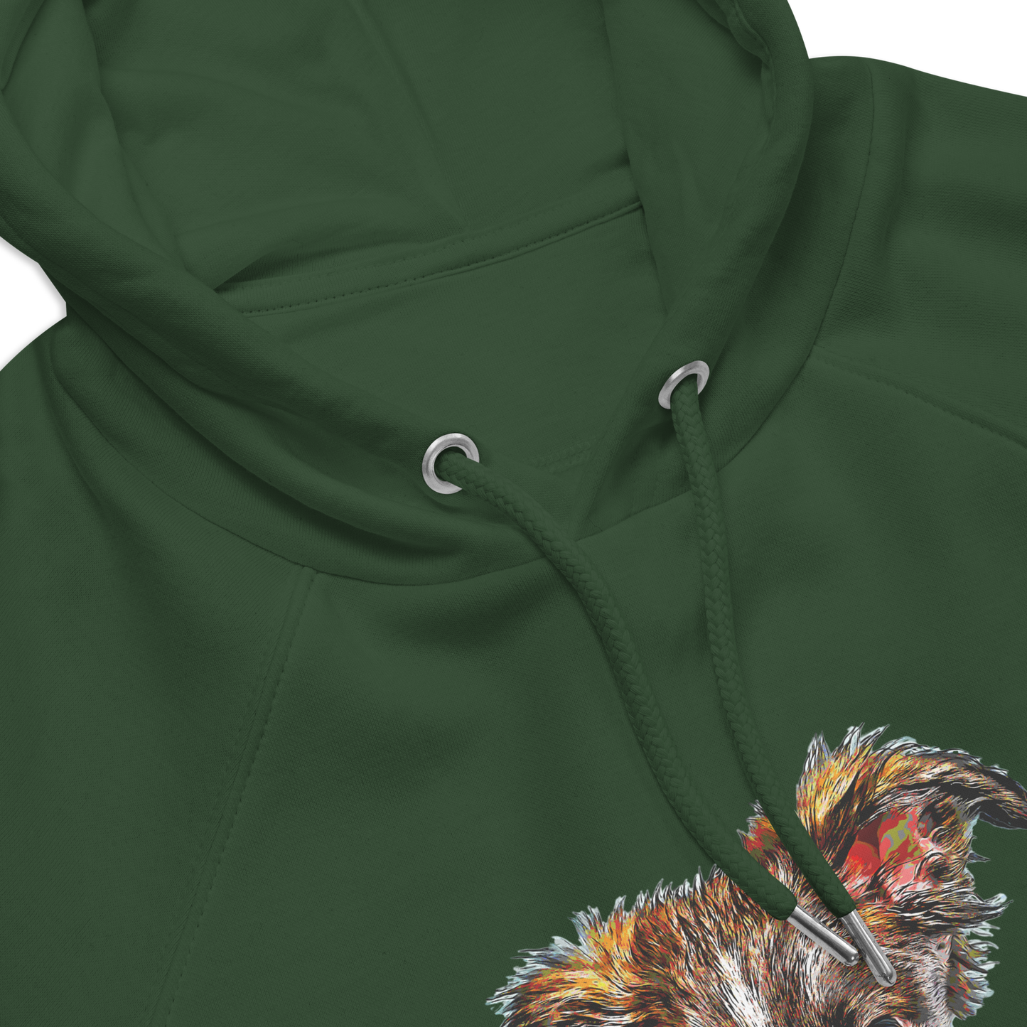 Unisex Eco Raglan Hoodie - Silken Windhound