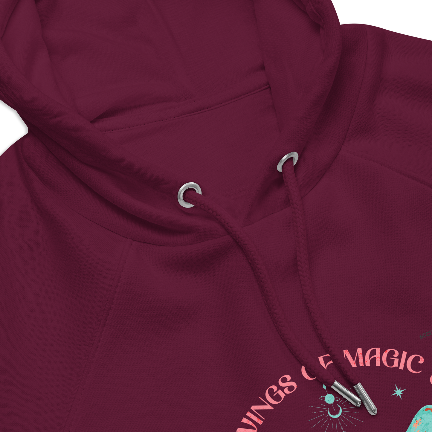 Unisex Eco Raglan Hoodie - Corgi