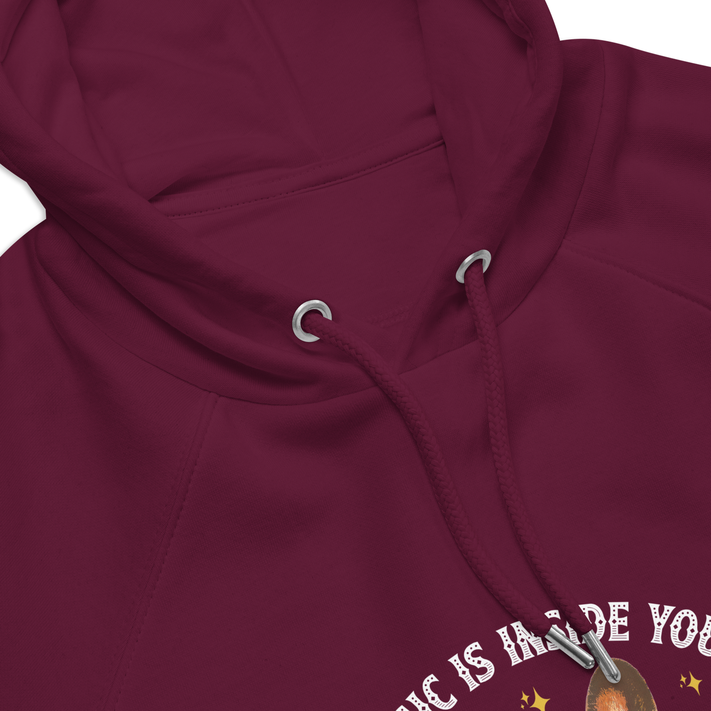 Unisex Eco Raglan Hoodie - French Bulldog