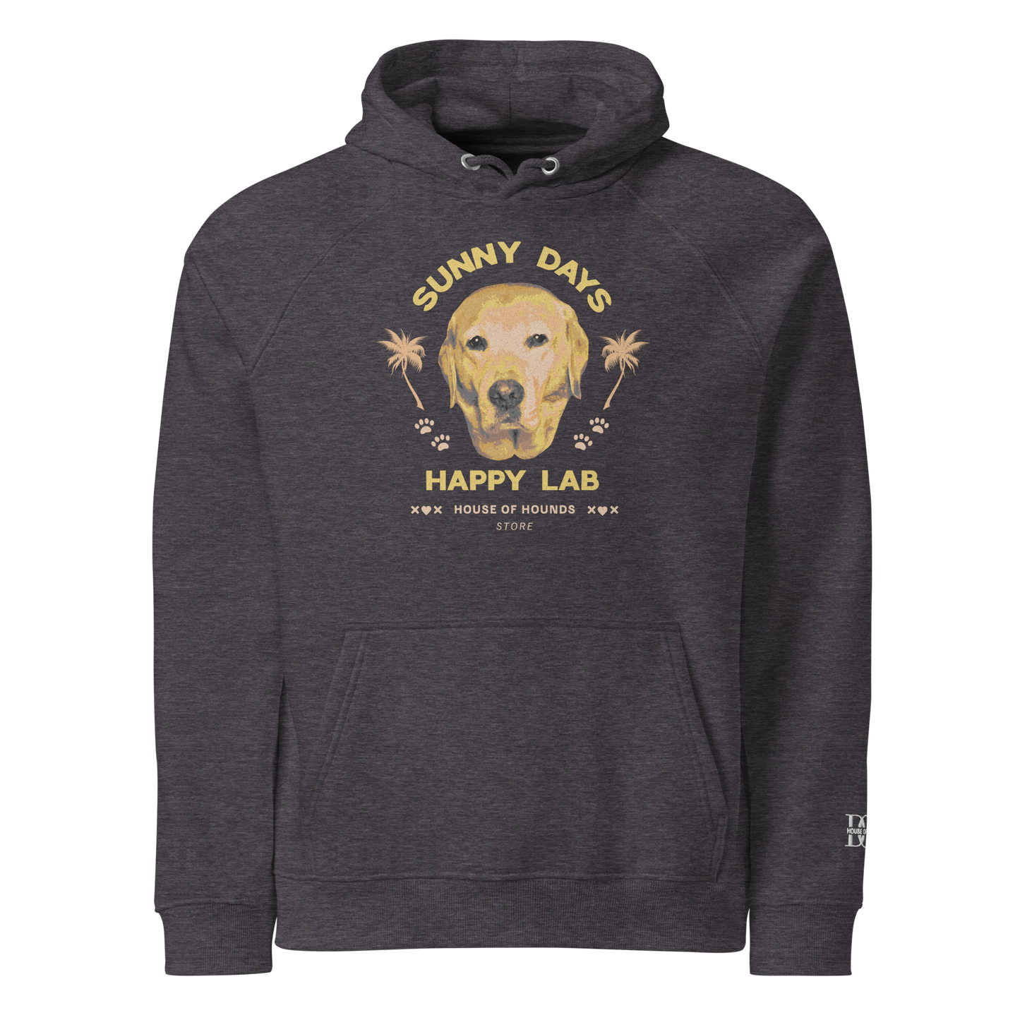 Unisex Eco Raglan Hoodie - Labrador