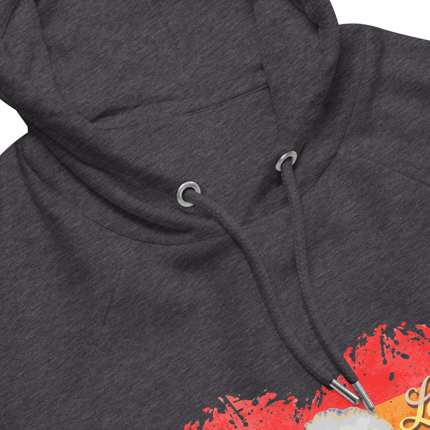 Unisex Eco Raglan Hoodie - Bichon Frisé