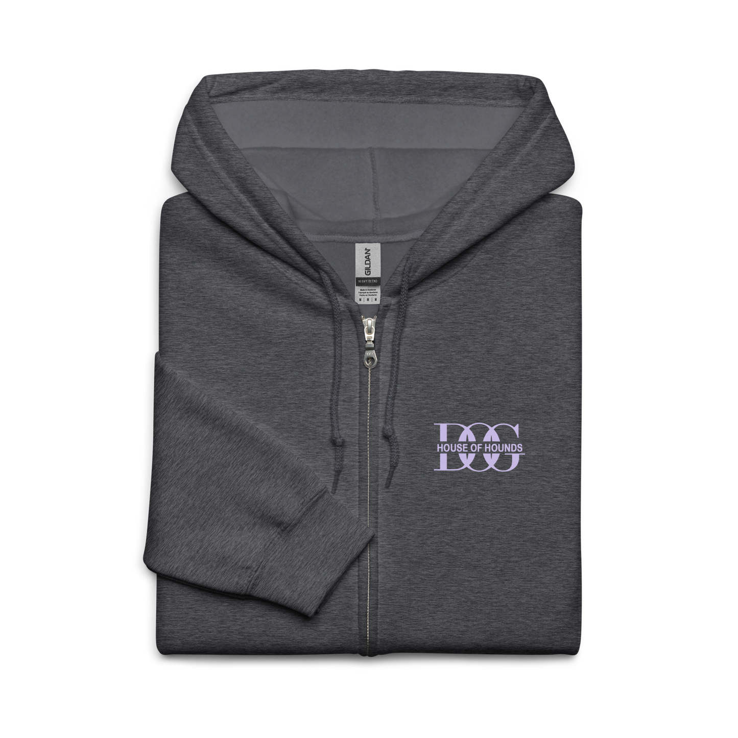 Unisex Zip Hoodie - Silken Windhound