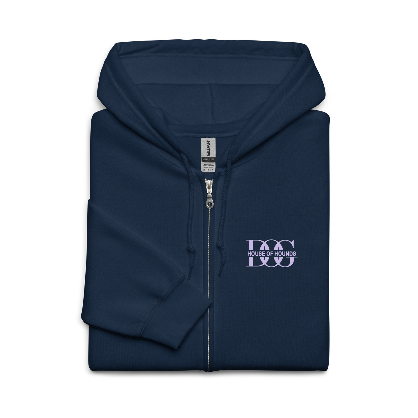 Unisex Zip Hoodie - French Bulldog