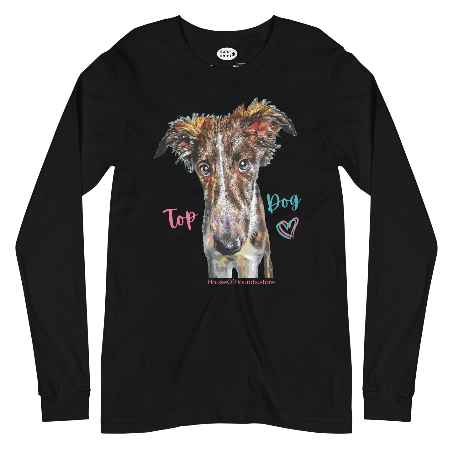 Unisex Long Sleeve Tee - Silken Windhound