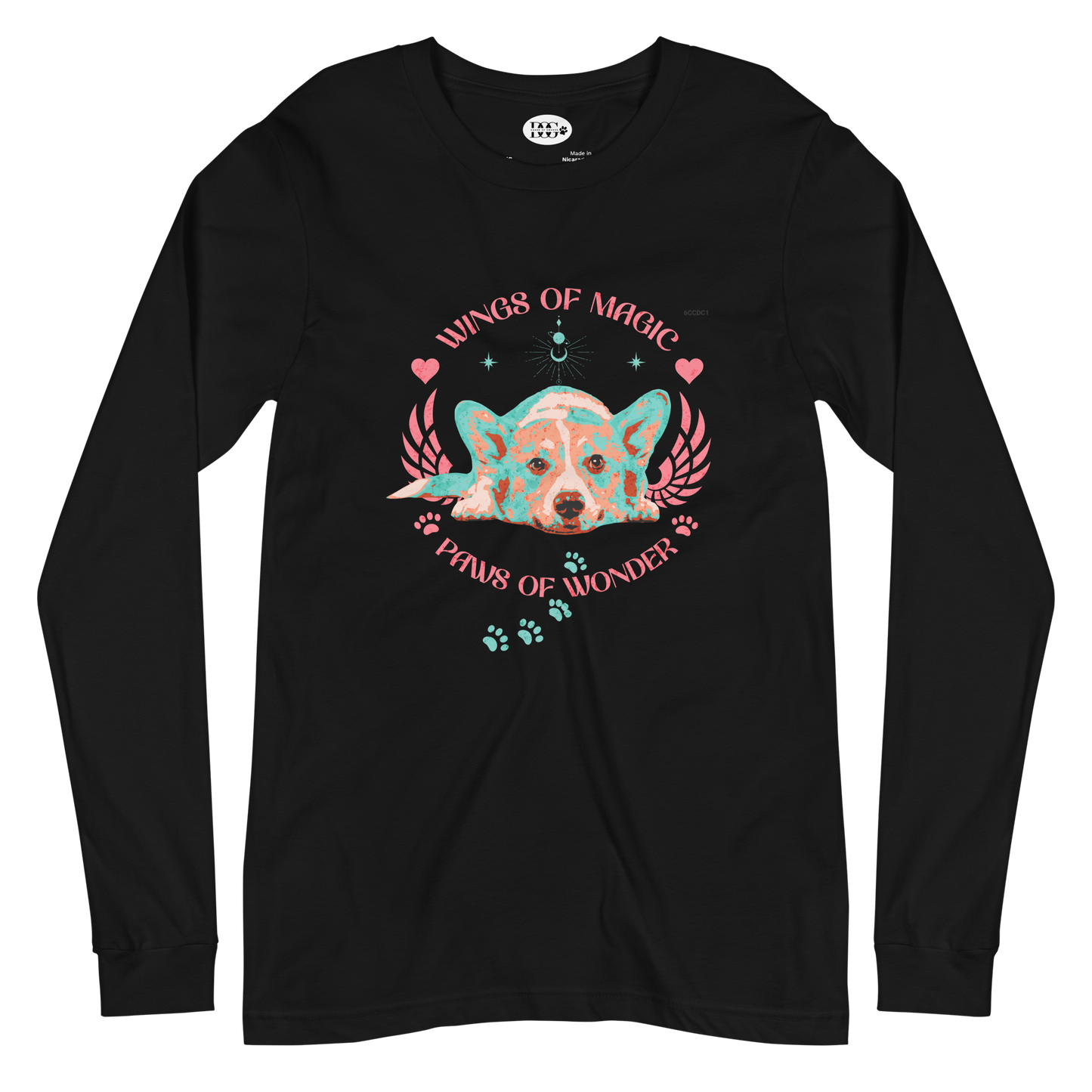 Unisex Long Sleeve Tee - Corgi