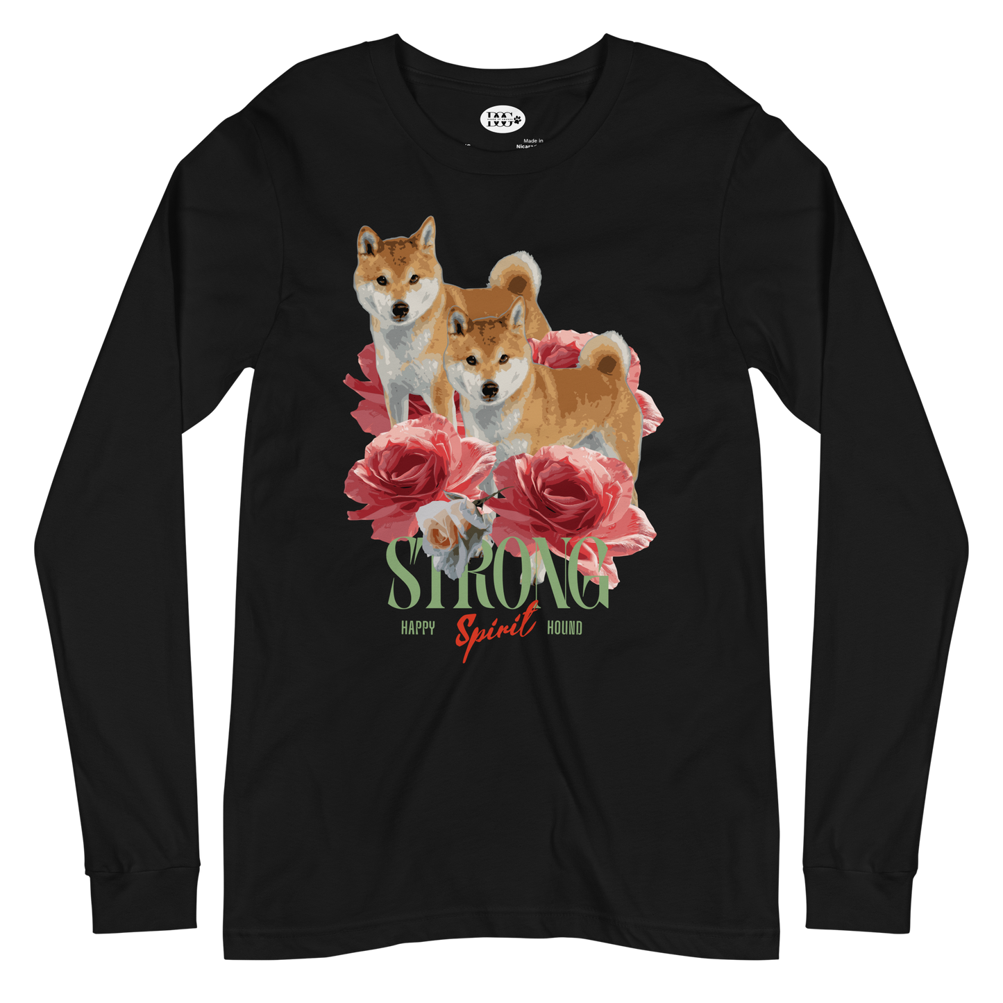 Unisex Long Sleeve Tee - Shiba Inu