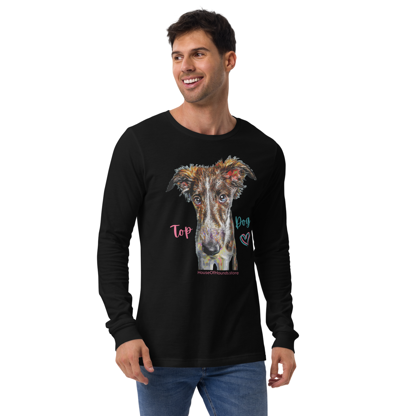 Unisex Long Sleeve Tee - Silken Windhound