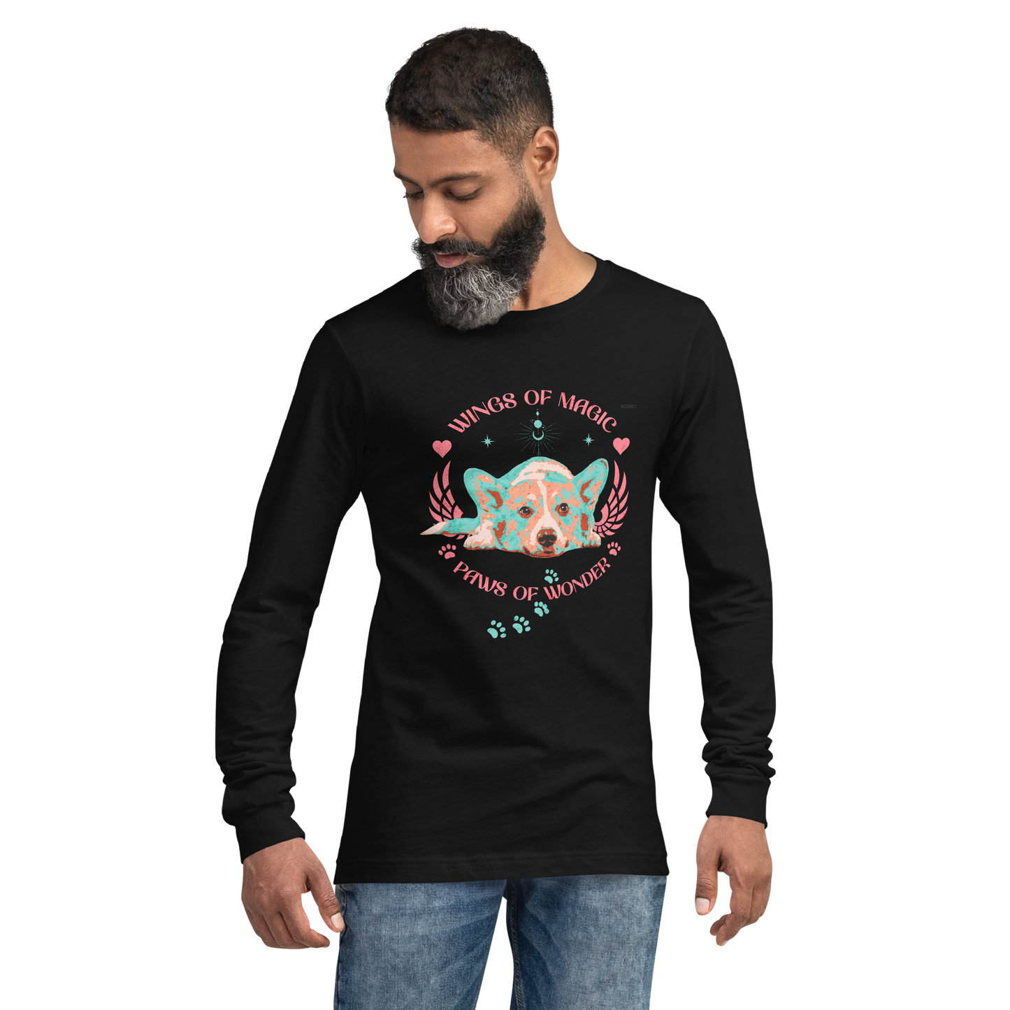 Unisex Long Sleeve Tee - Corgi