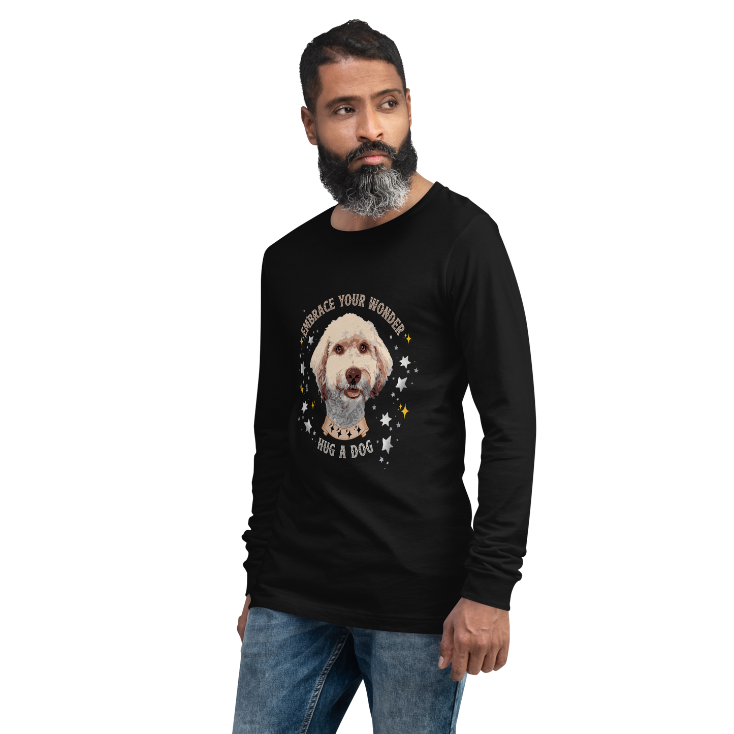 Unisex Long Sleeve Tee - Aussiedoodle