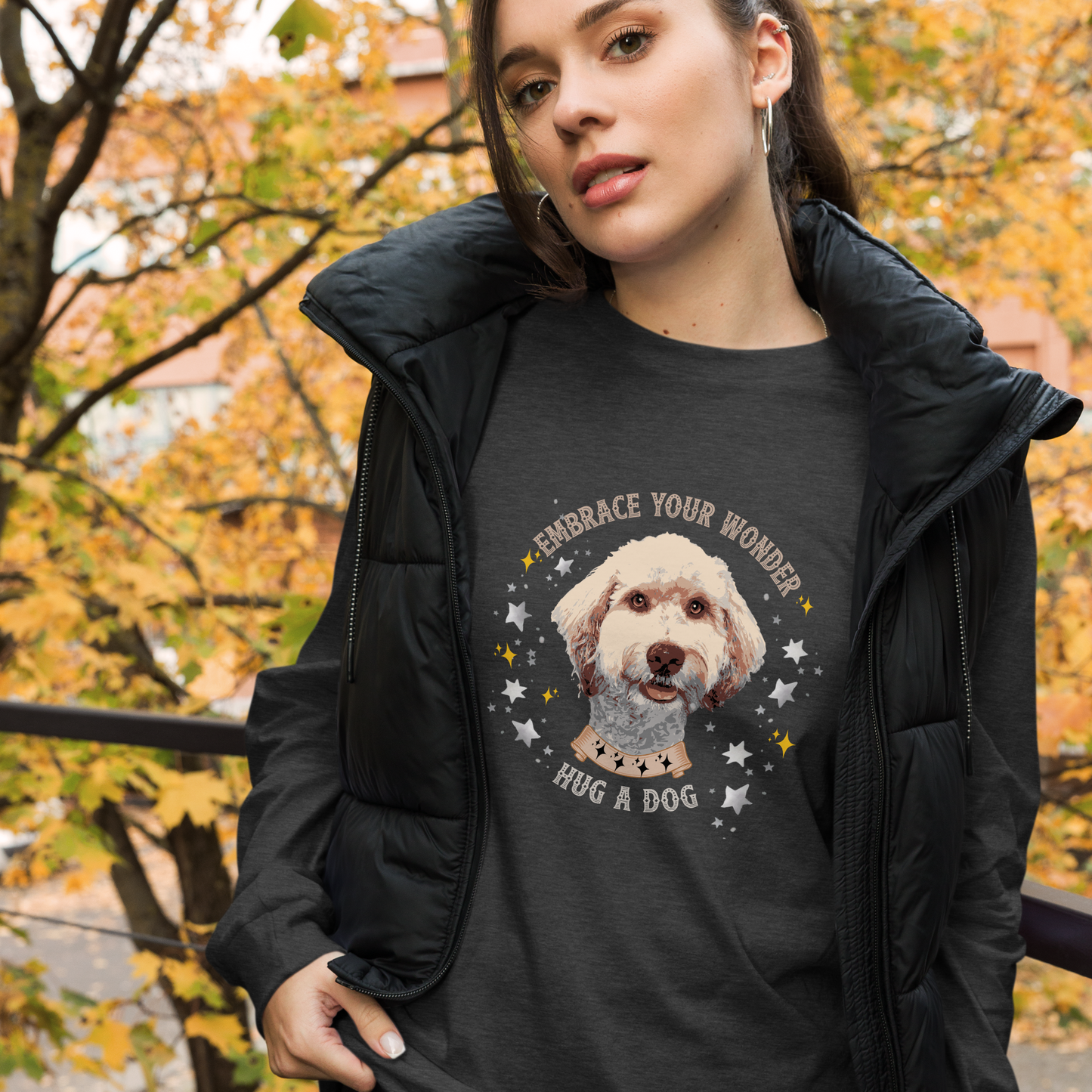 Unisex Long Sleeve Tee - Aussiedoodle