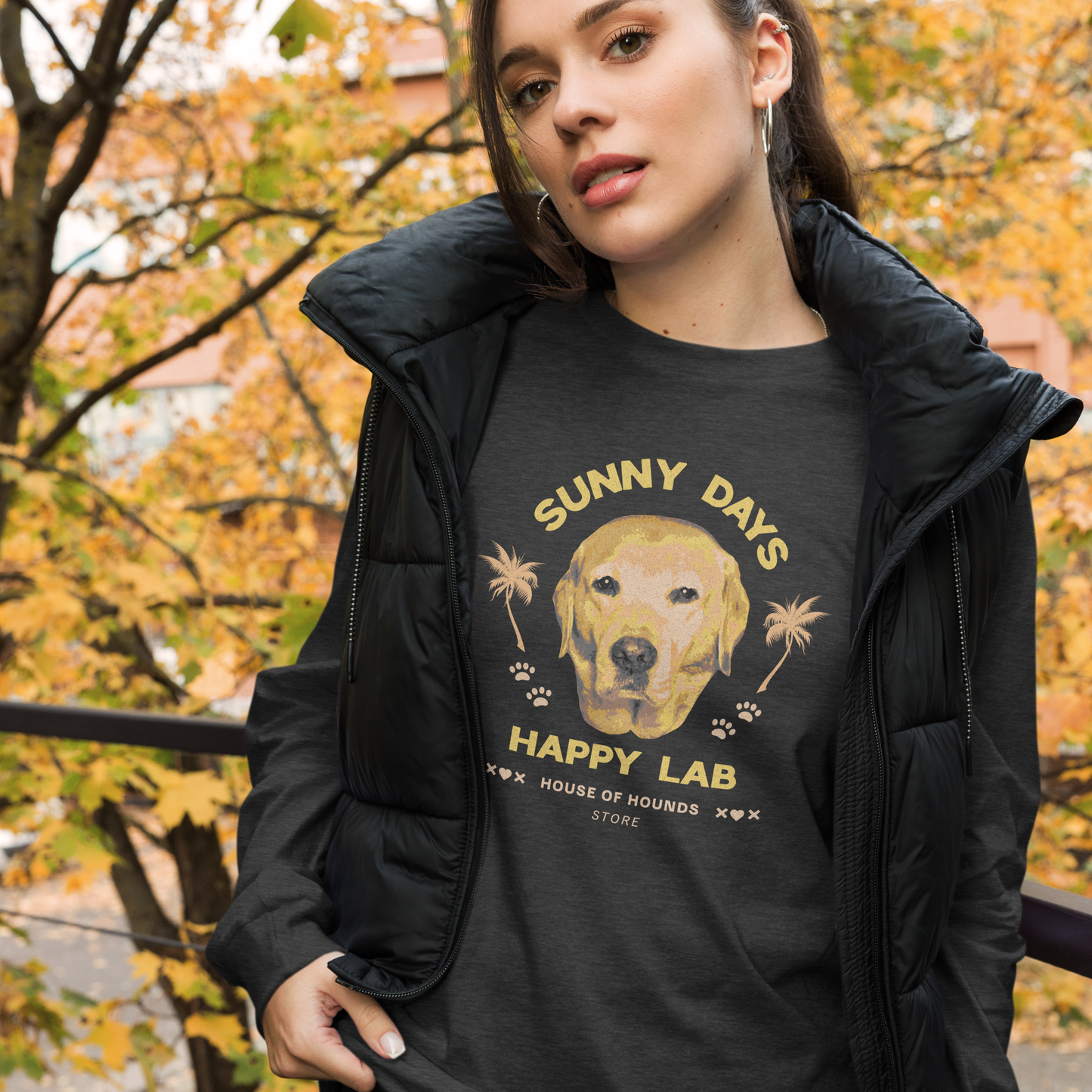 Unisex Long Sleeve Tee - Labrador