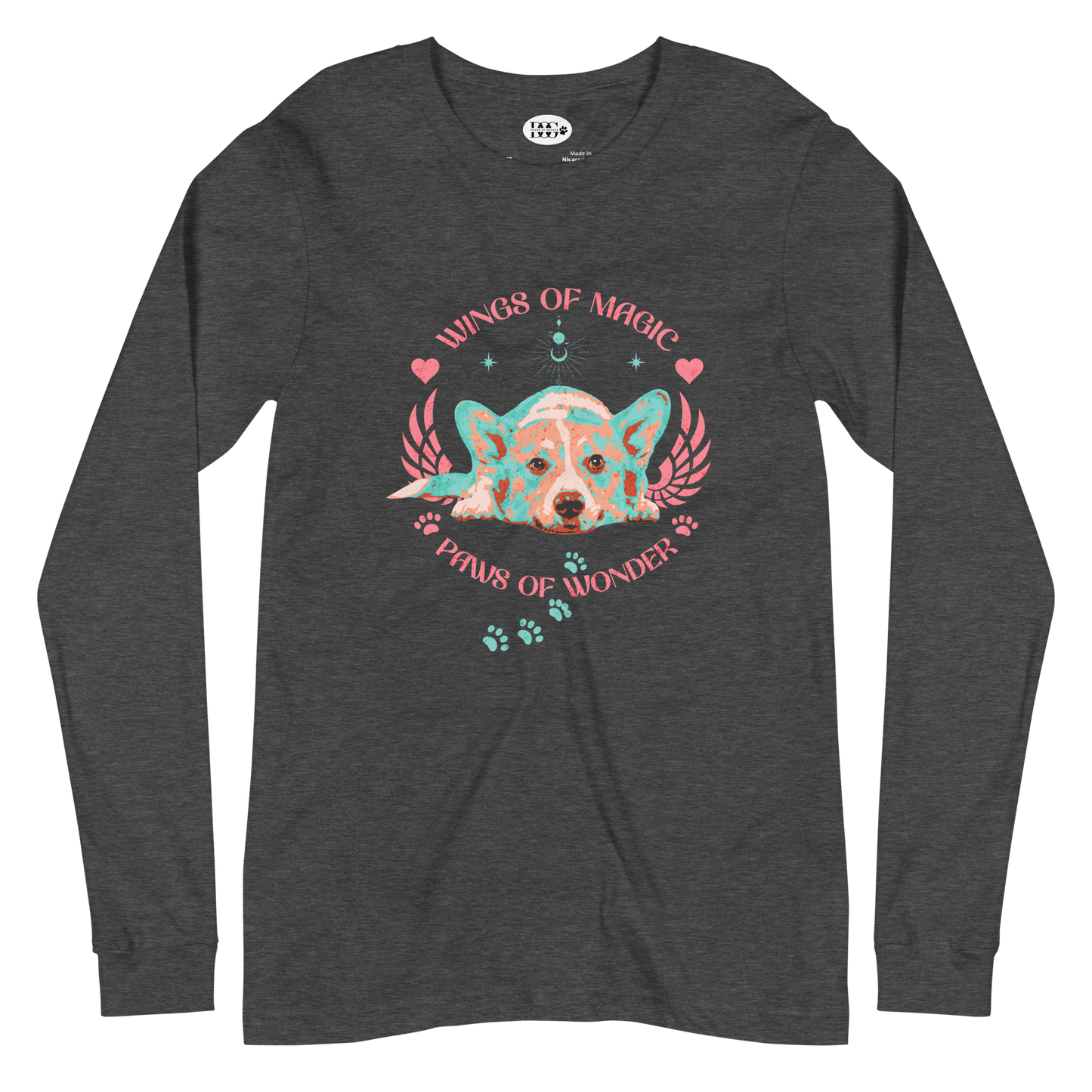 Unisex Long Sleeve Tee - Corgi
