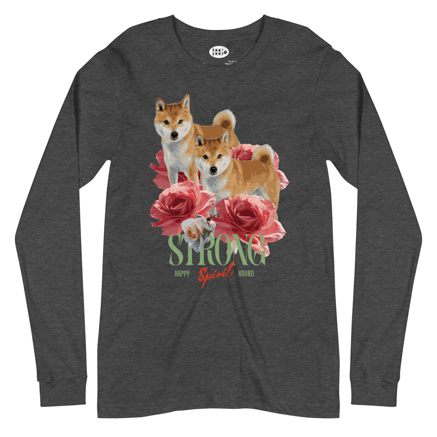 Unisex Long Sleeve Tee - Shiba Inu