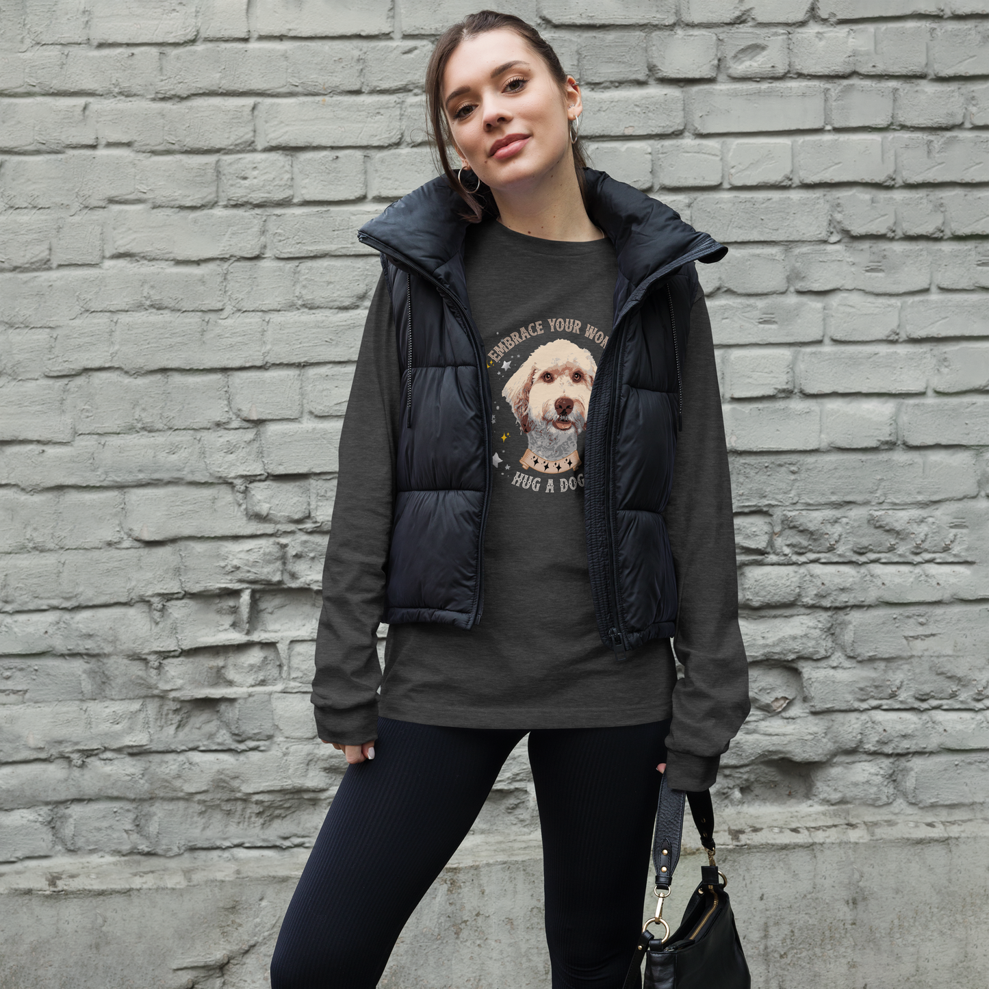 Unisex Long Sleeve Tee - Aussiedoodle