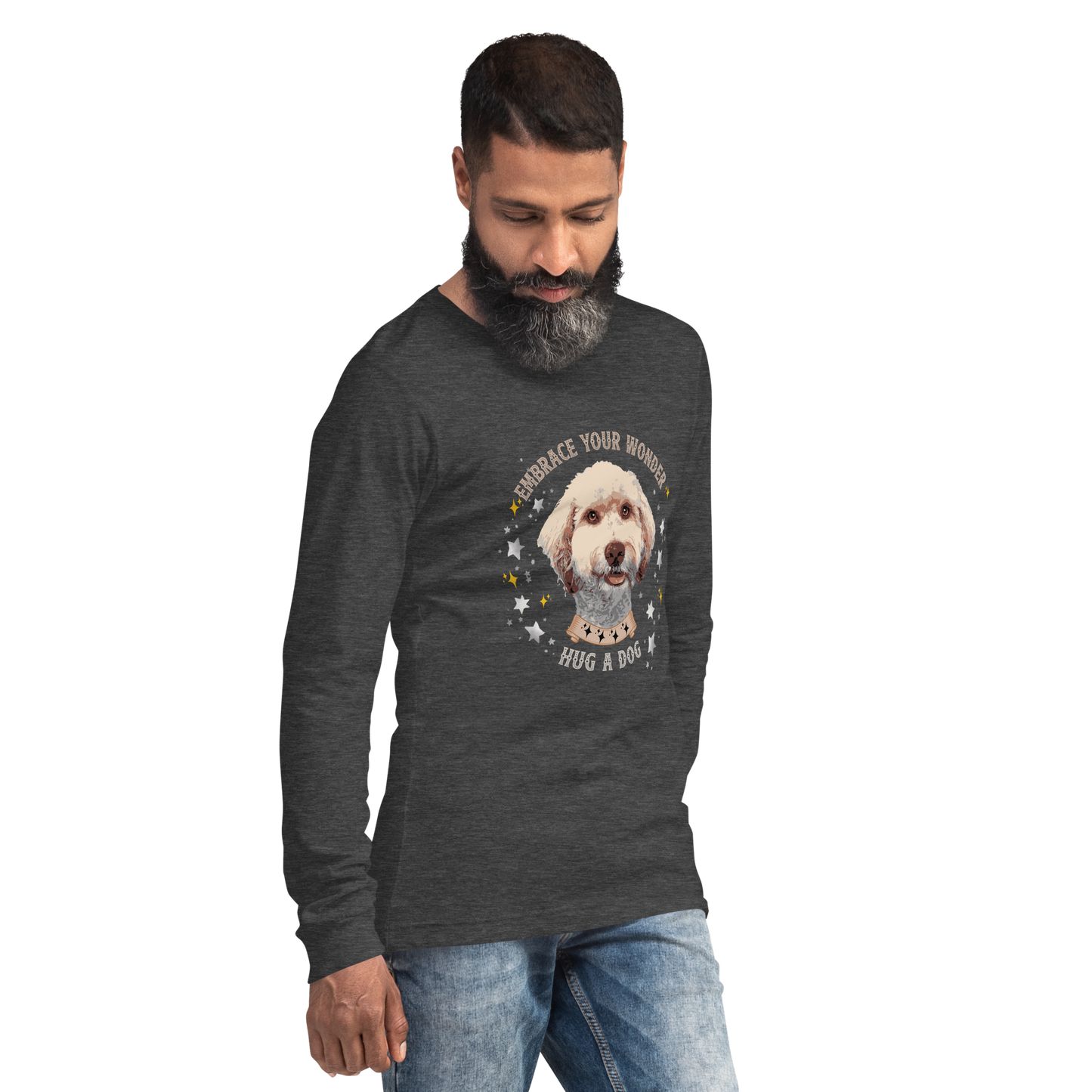 Unisex Long Sleeve Tee - Aussiedoodle