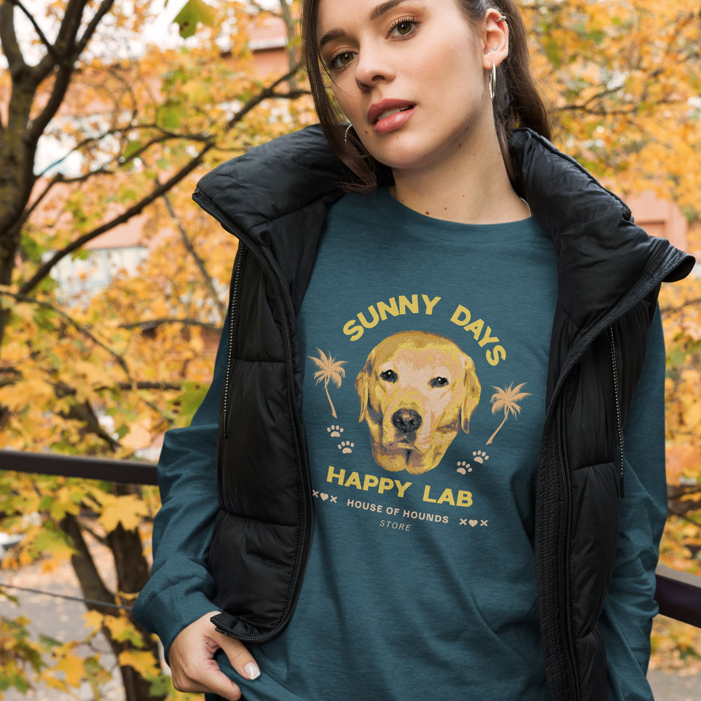 Unisex Long Sleeve Tee - Labrador