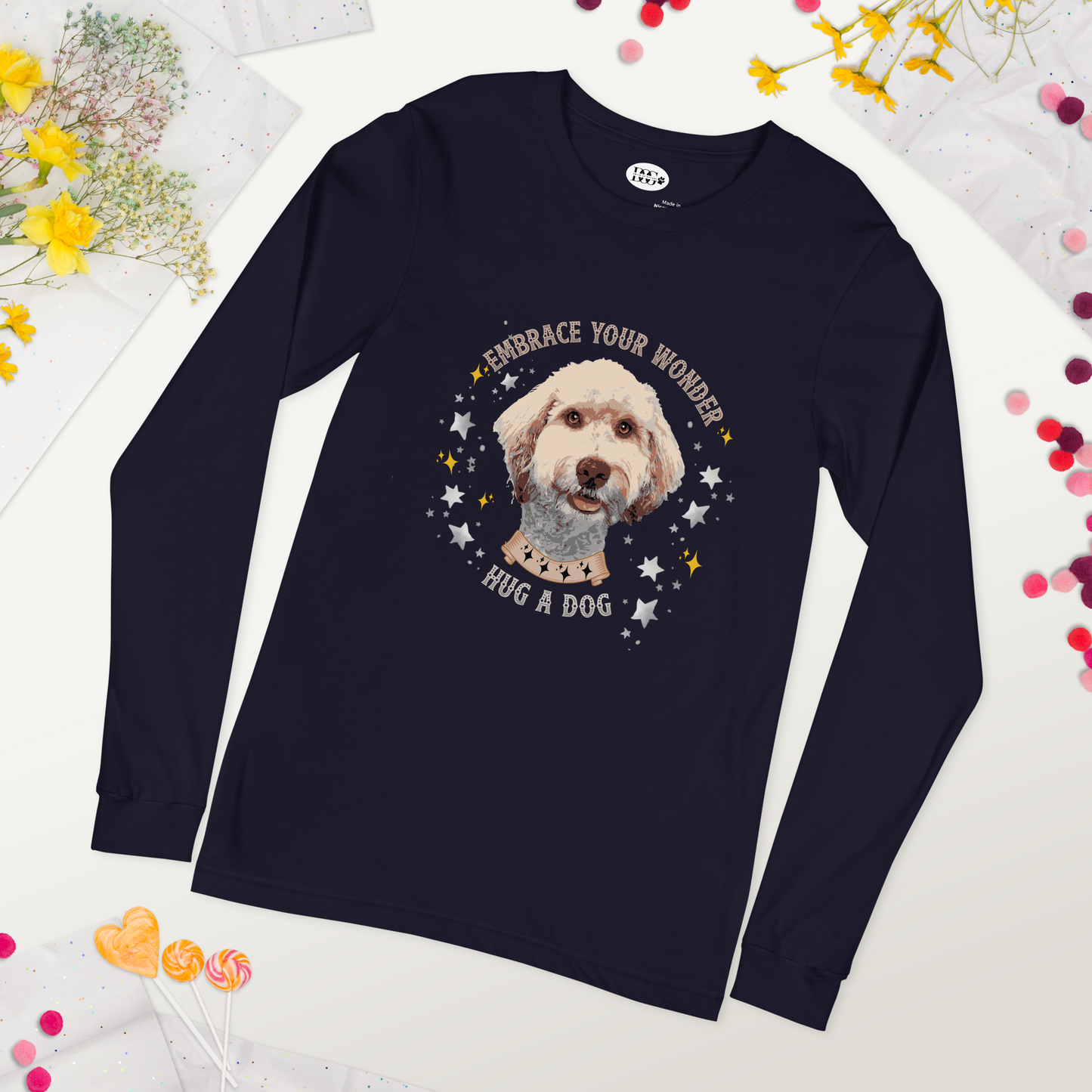 Unisex Long Sleeve Tee - Aussiedoodle