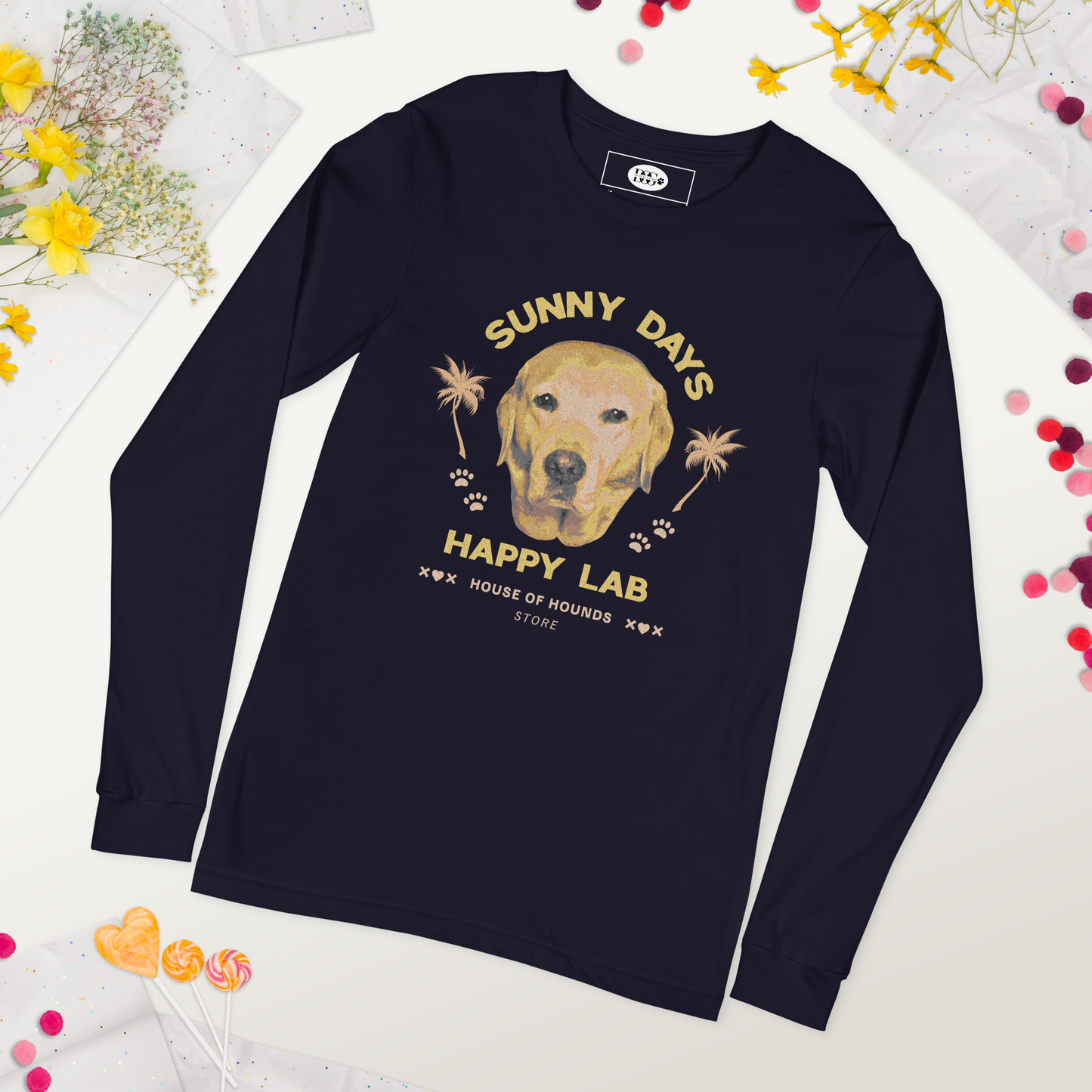 Unisex Long Sleeve Tee - Labrador