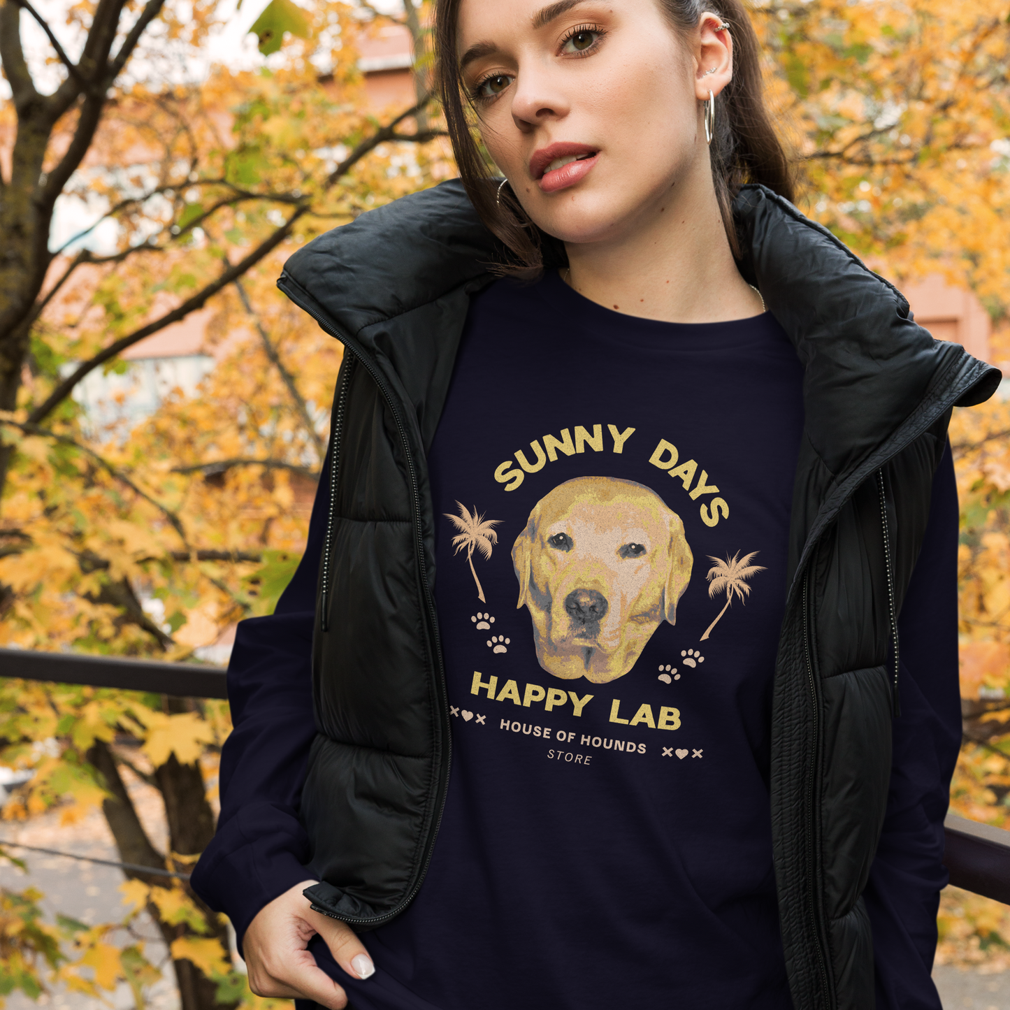 Unisex Long Sleeve Tee - Labrador