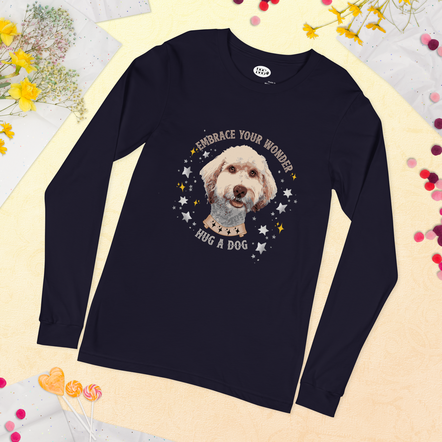 Unisex Long Sleeve Tee - Aussiedoodle