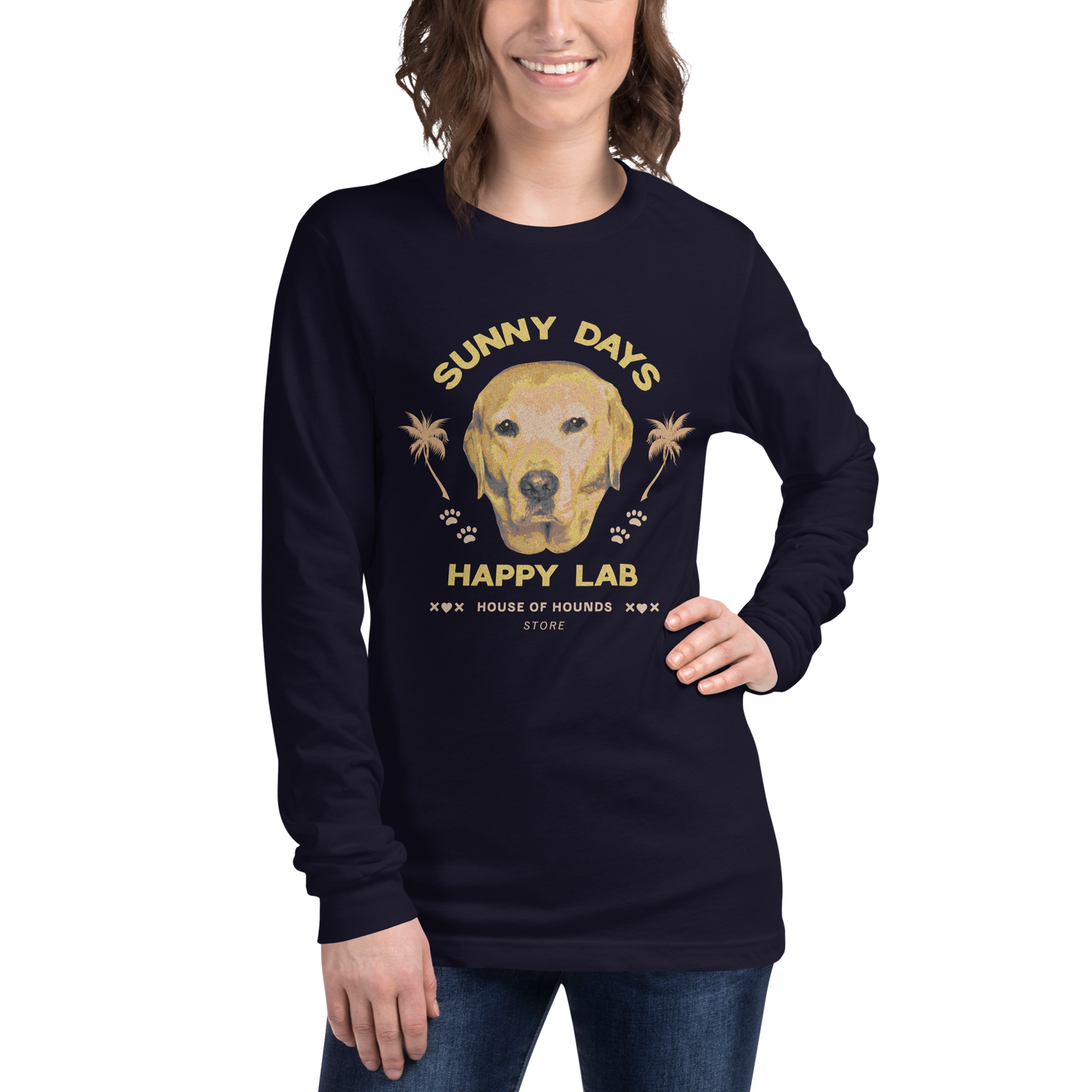 Unisex Long Sleeve Tee - Labrador