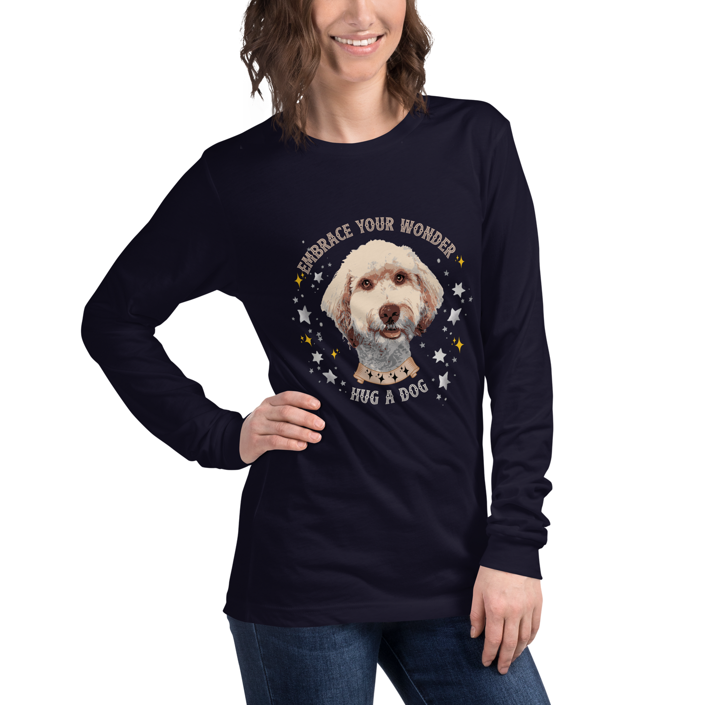 Unisex Long Sleeve Tee - Aussiedoodle