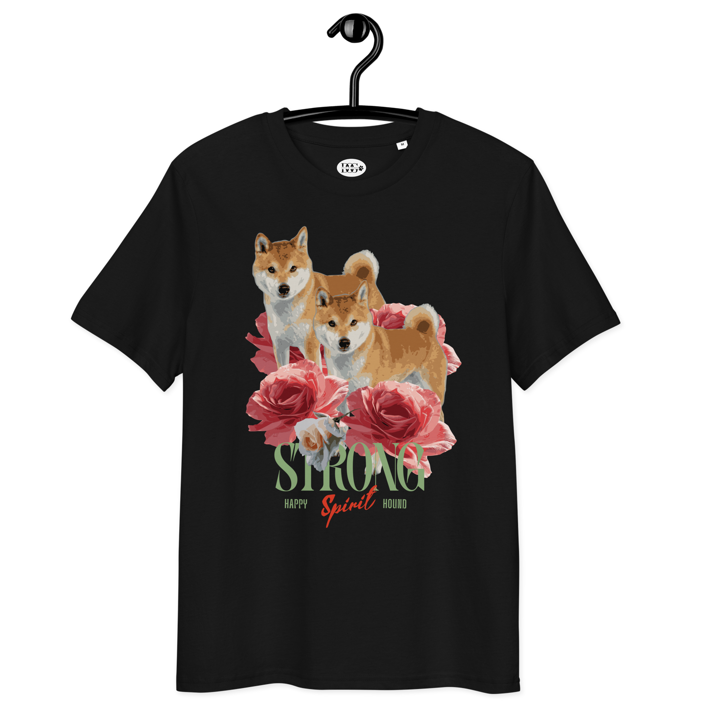 Unisex Organic Cotton Tee - Shiba Inu