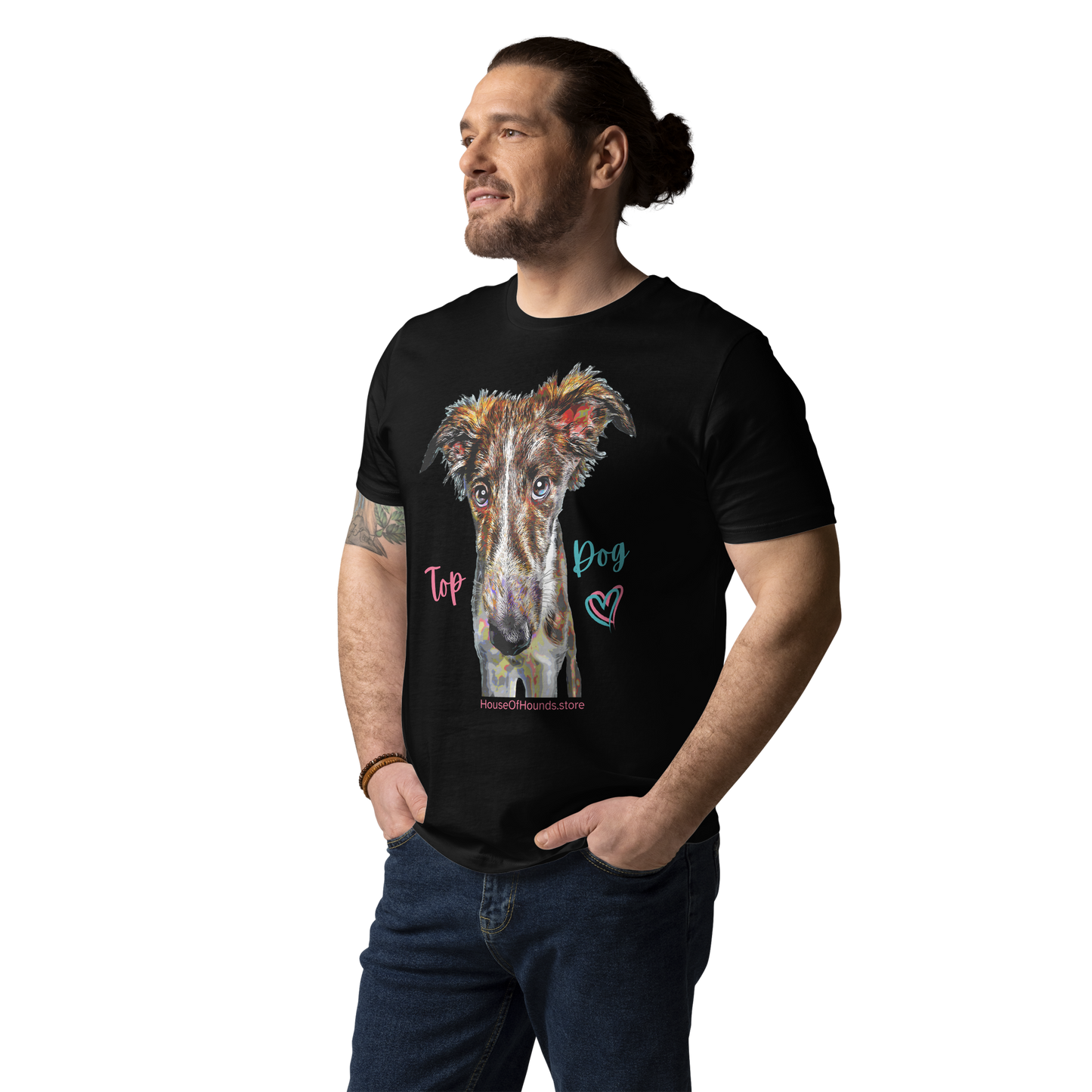 Unisex Organic Cotton Tee - Silken Windhound