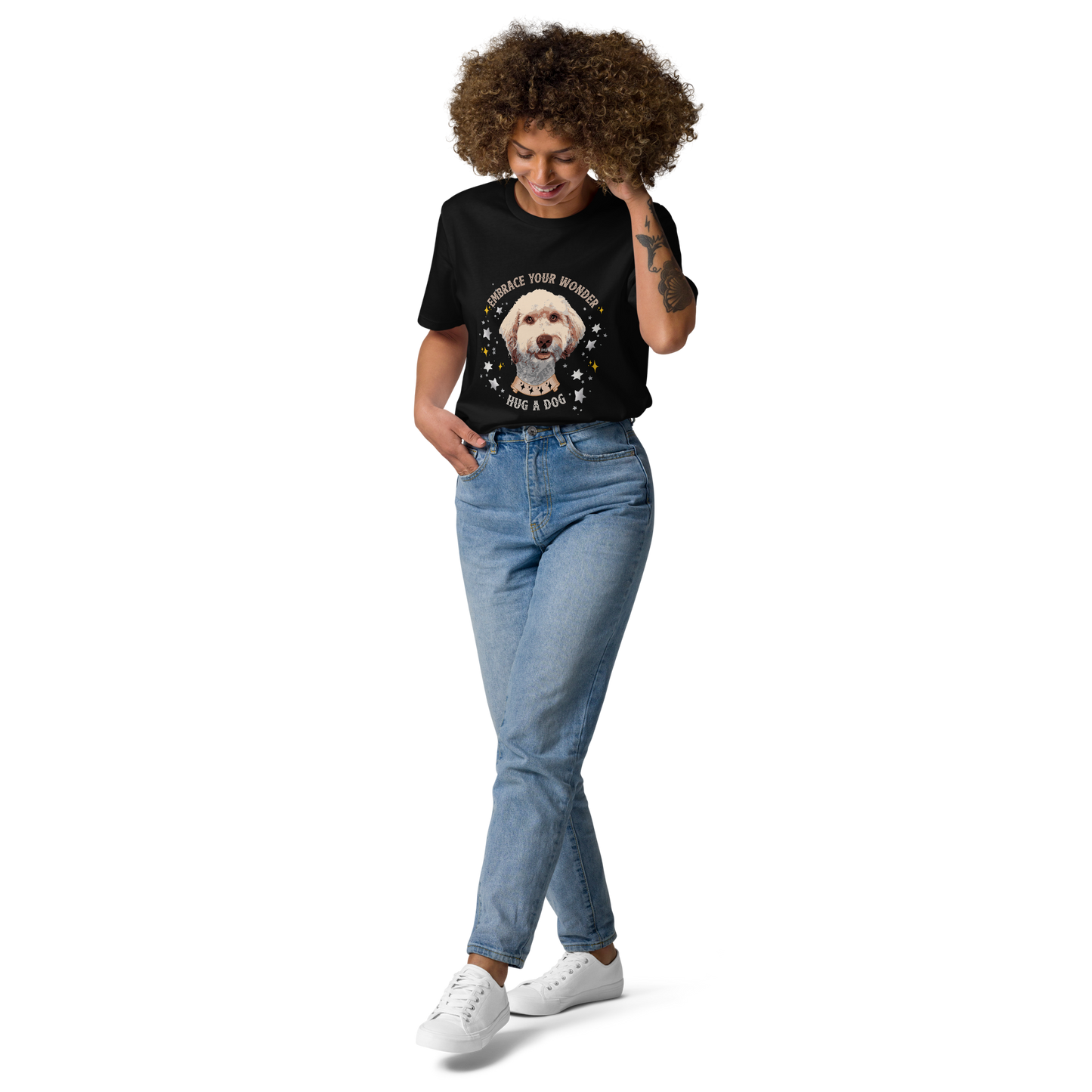Unisex Organic Cotton Tee - Aussiedoodle