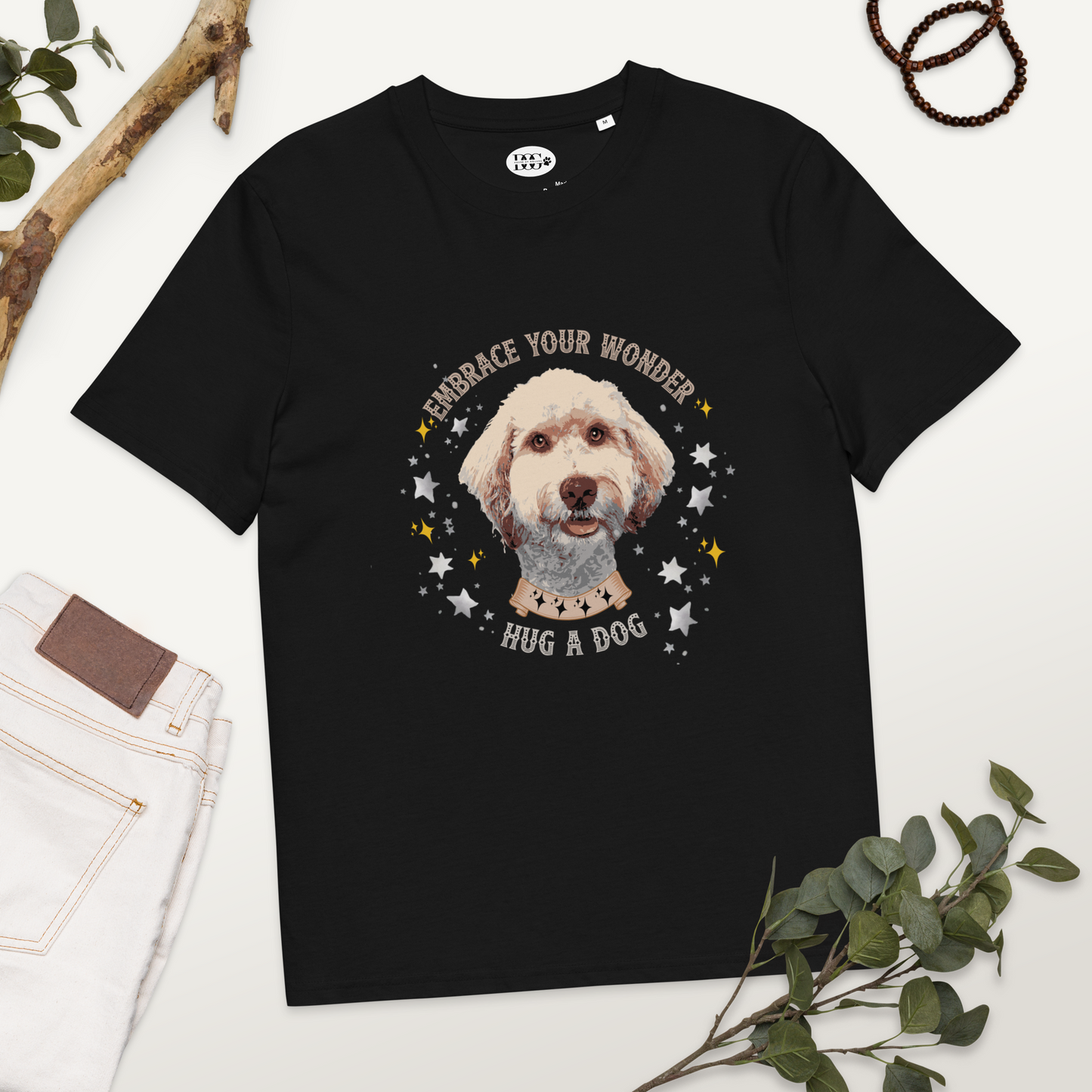 Unisex Organic Cotton Tee - Aussiedoodle