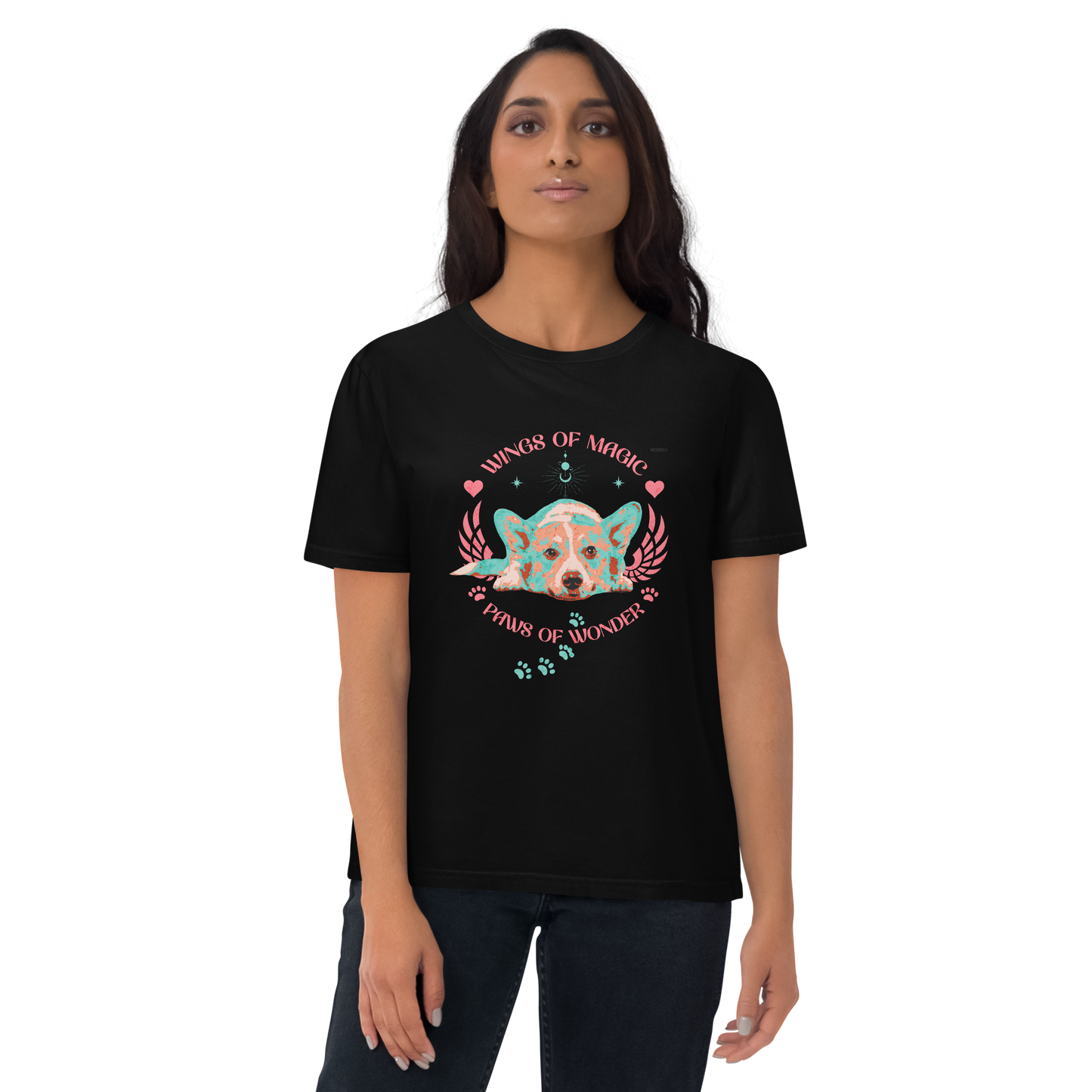 Unisex Organic Cotton Tee - Corgi