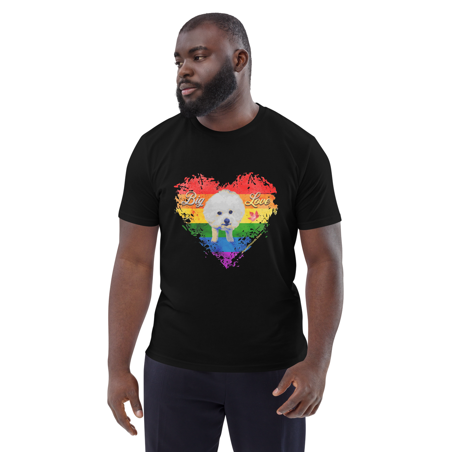 Unisex Organic Cotton Tee - Bichon Frisé