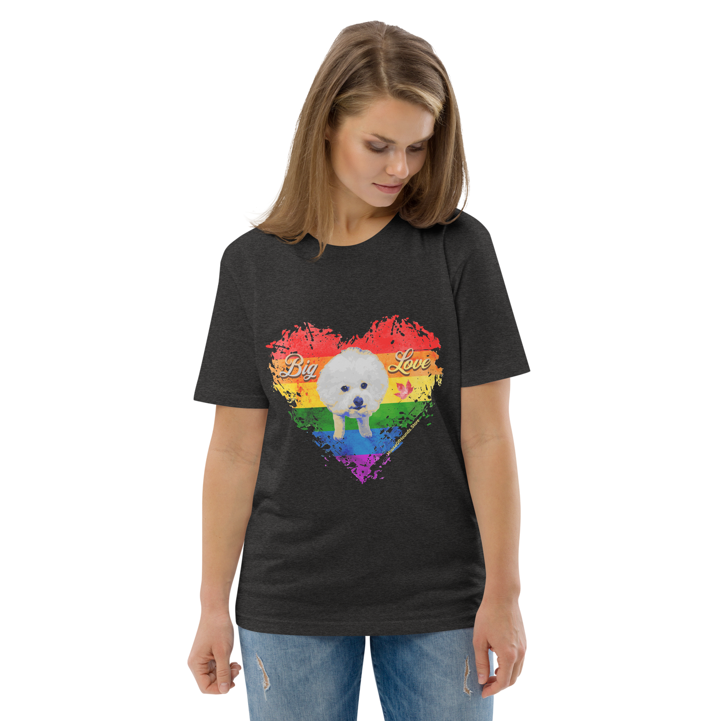 Unisex Organic Cotton Tee - Bichon Frisé