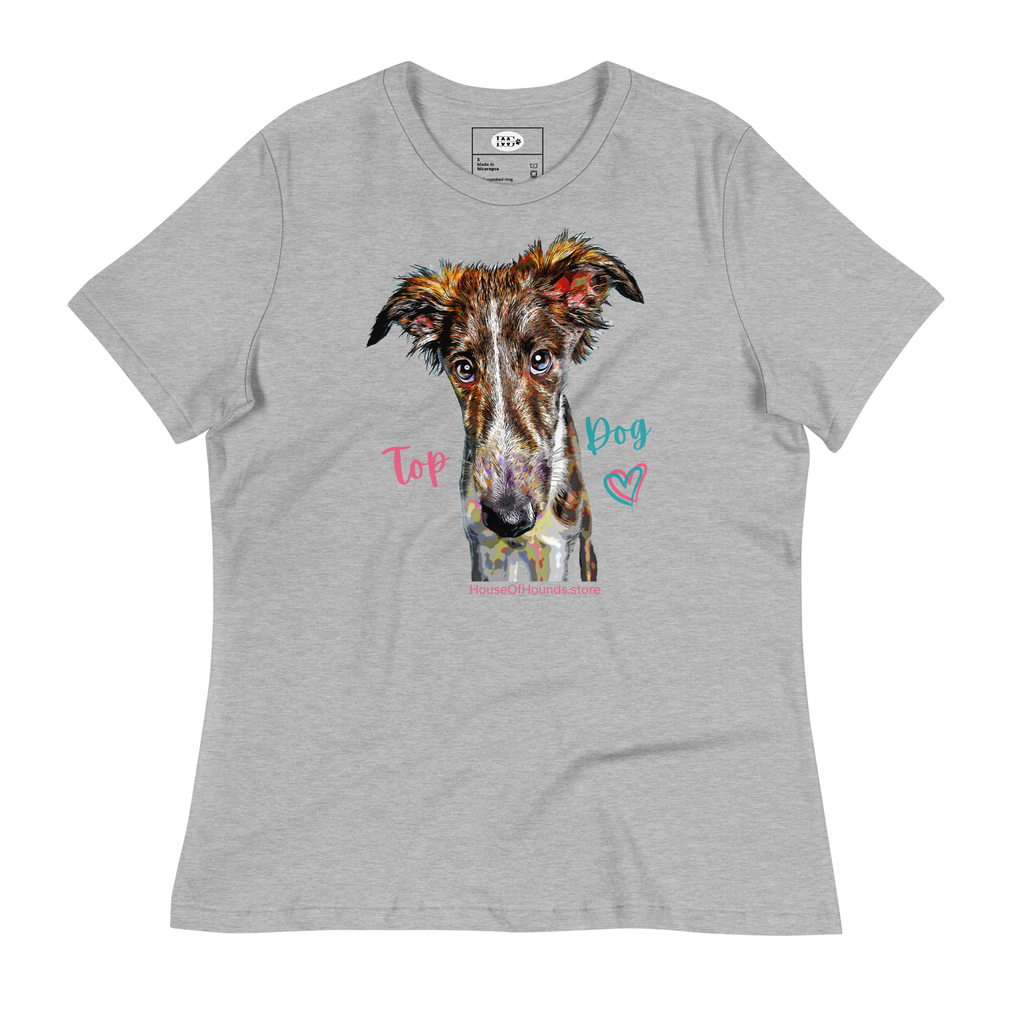 Women's Relaxed Tee - Silken Windhound