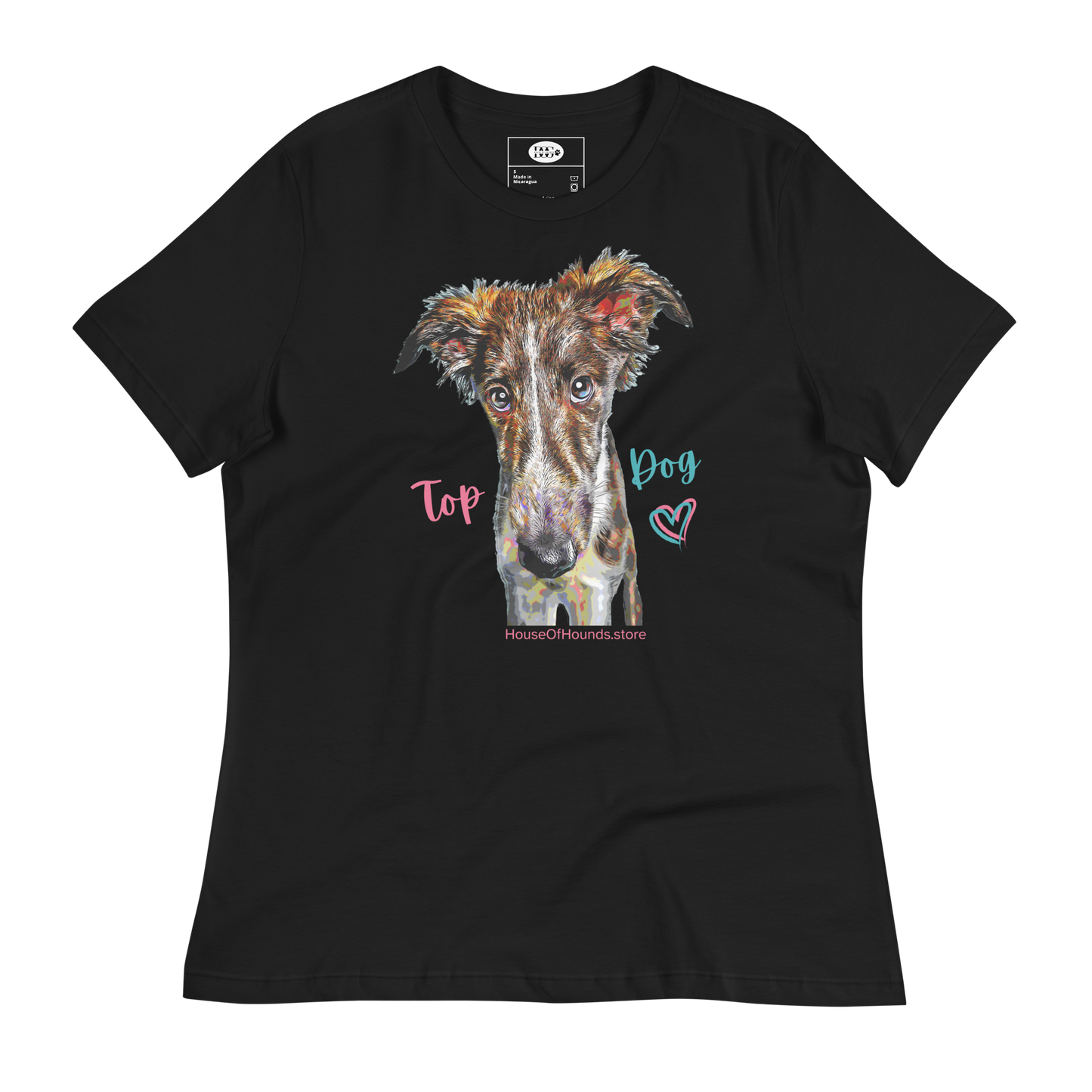 Women's Relaxed Tee - Silken Windhound